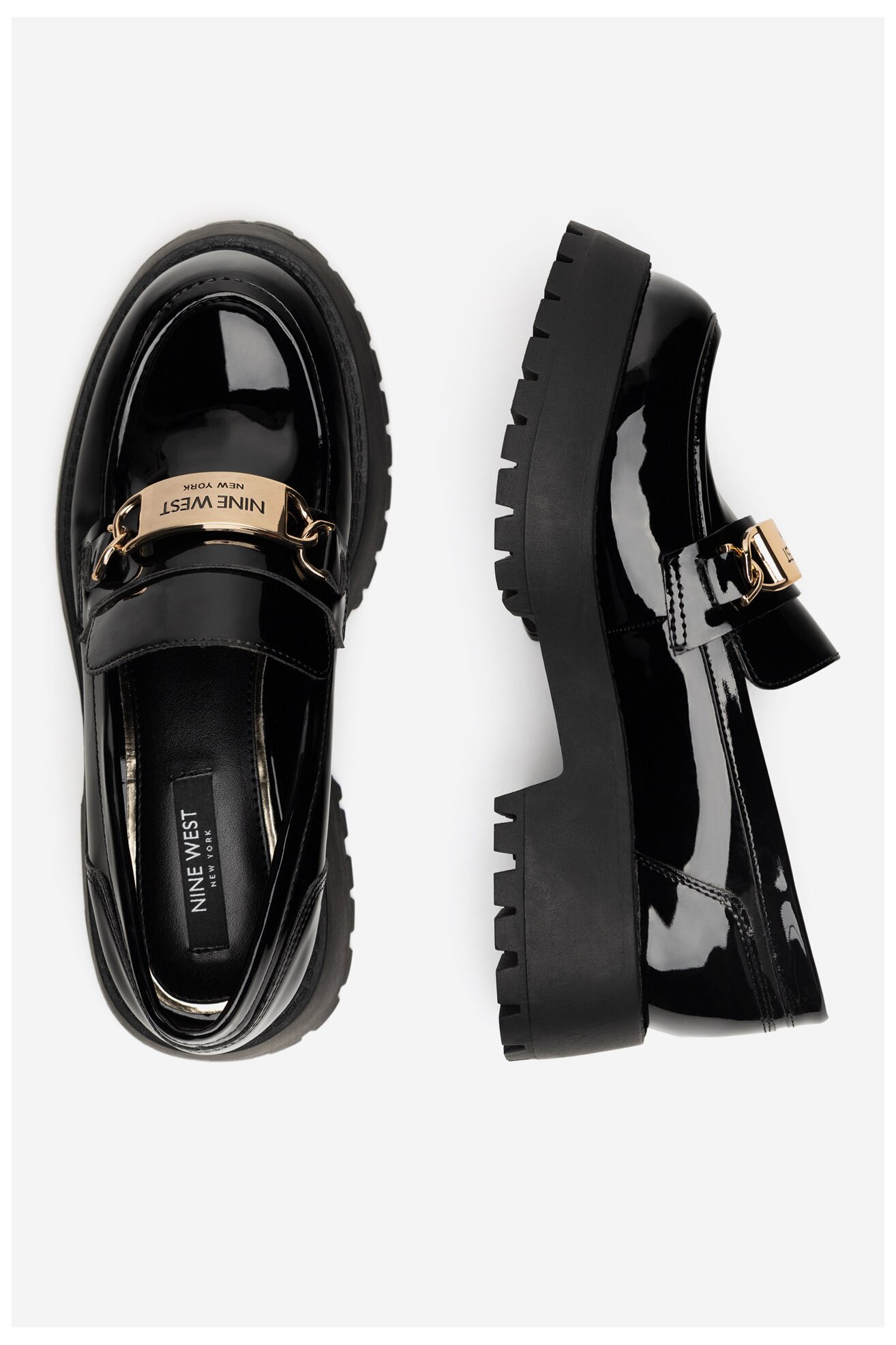 Mokasyn NINE WEST WFA2998-1 Czarny