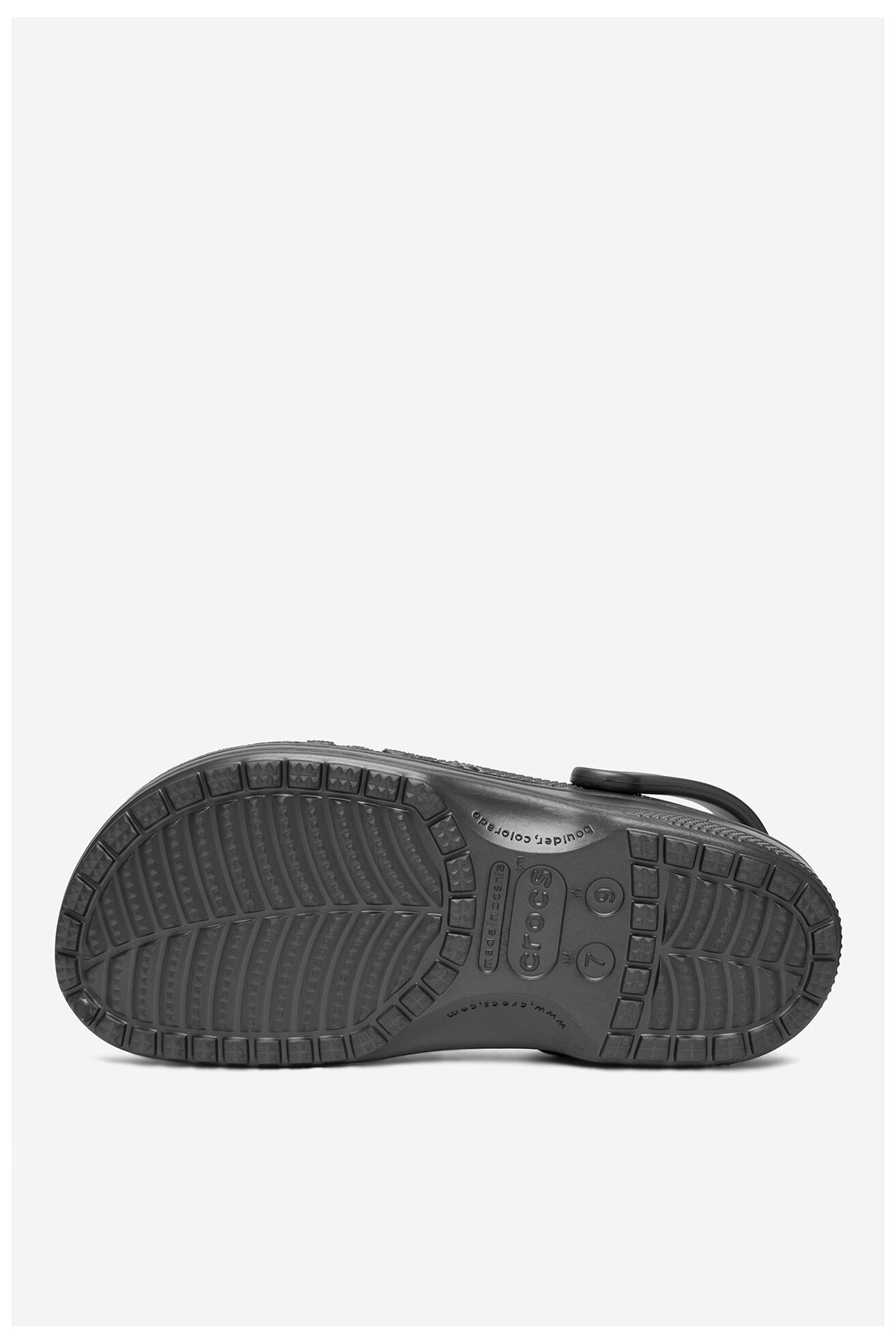 Klapki basenowe Crocs C-BAYA CLOG 10126-014 W Szary