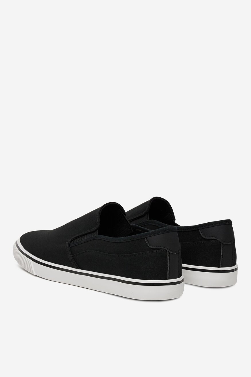 Plátěná obuv Lanetti ČERNÁ - 5906751051399