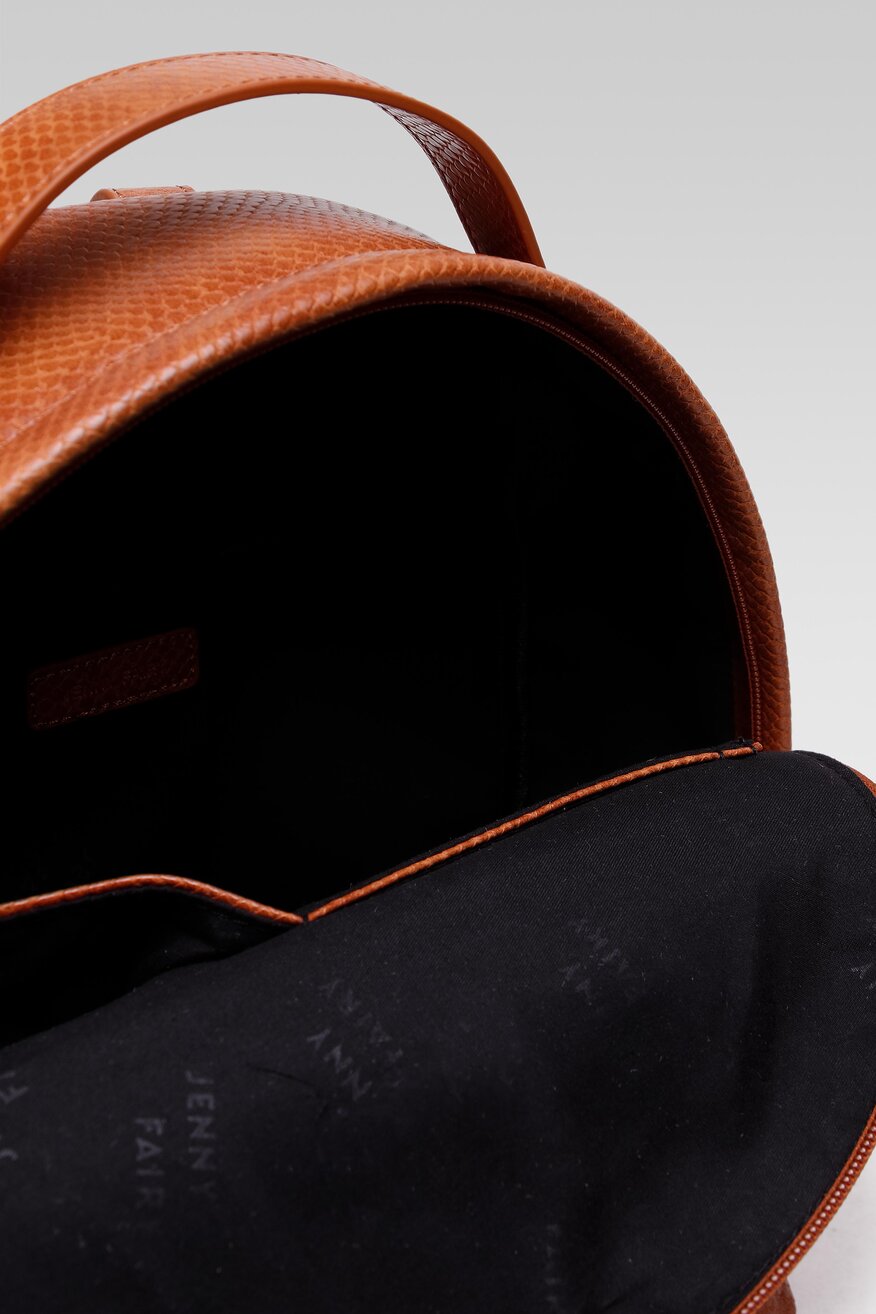 
                Jenny Fairy - Plecak z aplikacją brązowy - 5904248165345