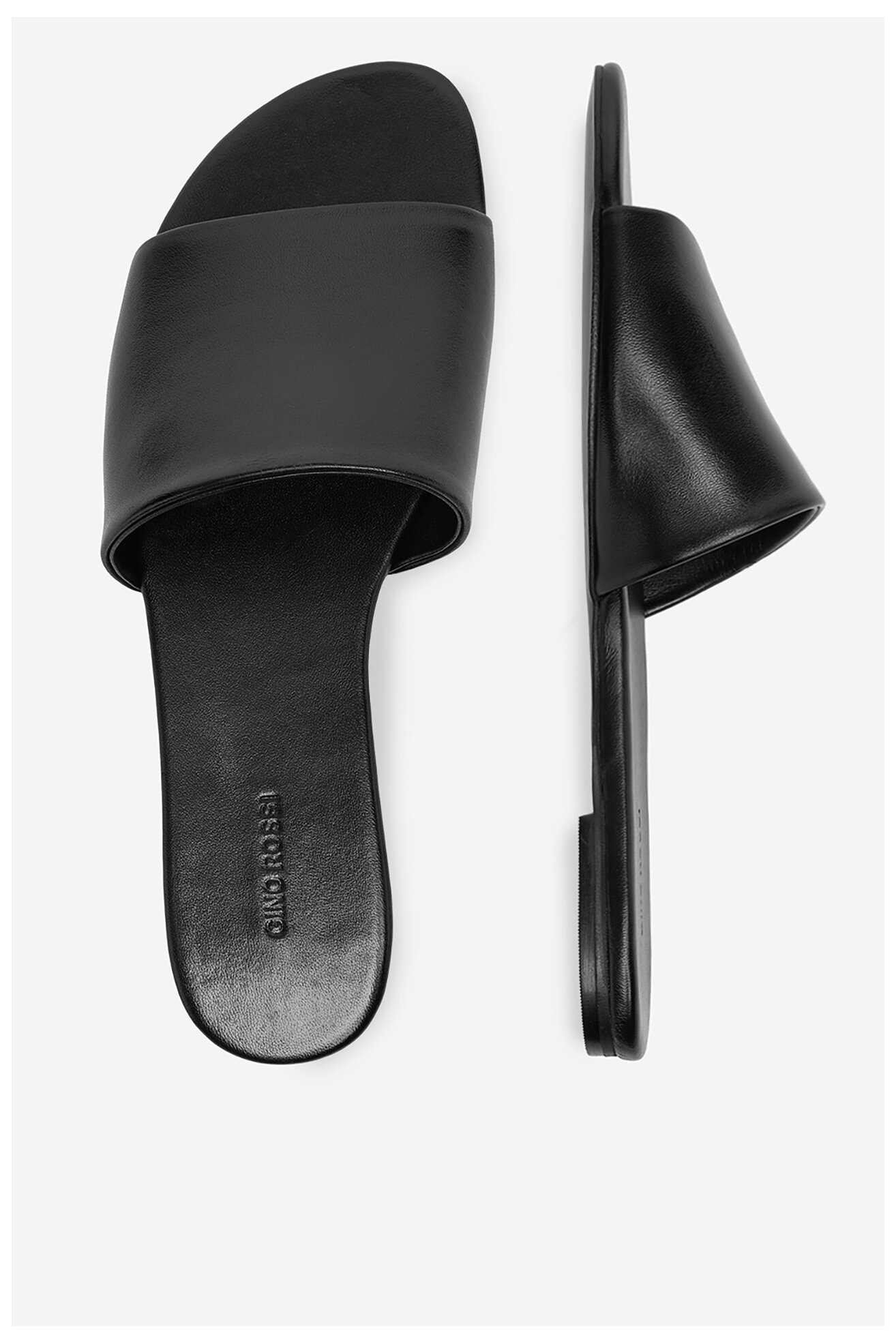 Klapki Gino Rossi C-124866 Czarny