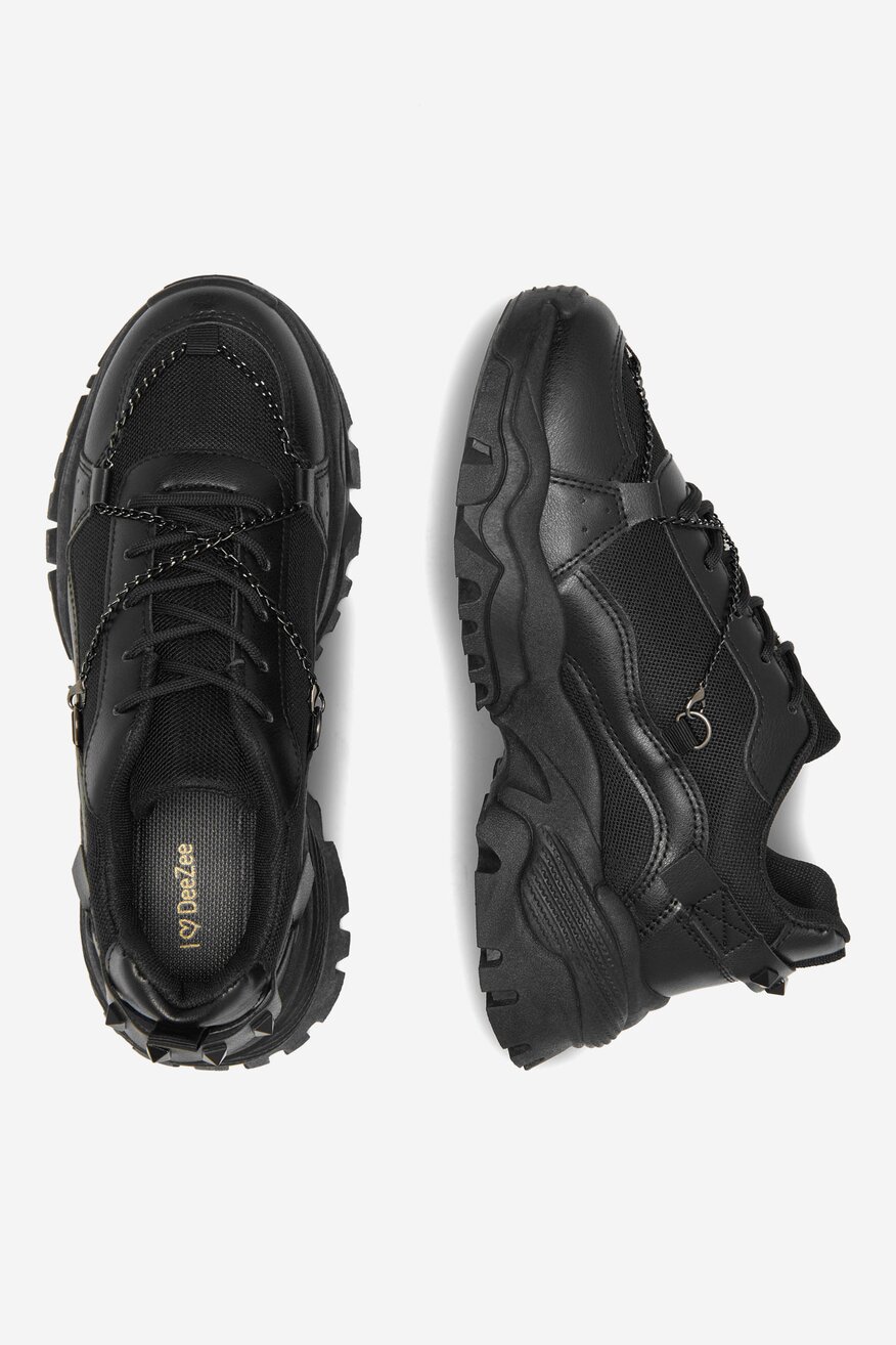 
                Sneakerși DeeZee NEGRU - 5905588338000