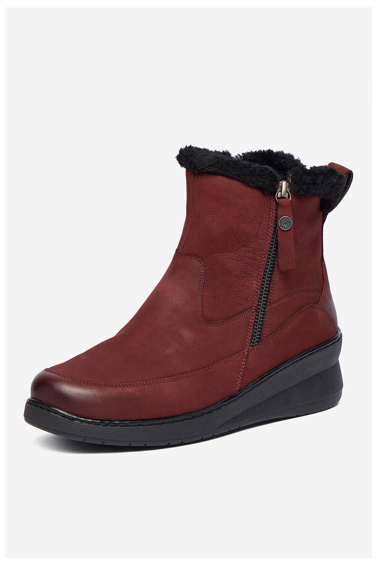 Kratke čizme Go Soft CEO-WI23-NUREN-01 BORDO