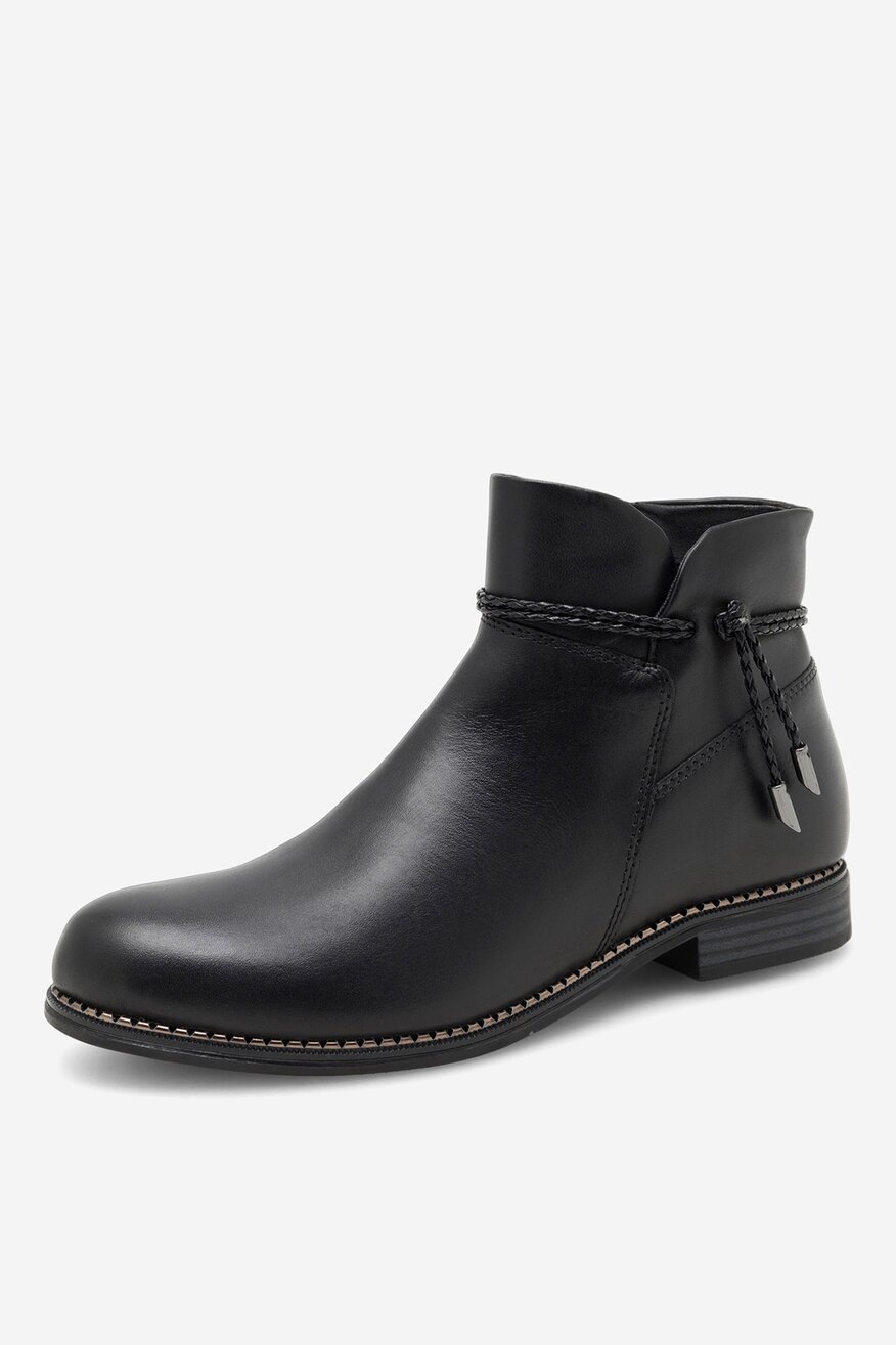 
                Lasocki - Botki skórzane - 5905588169741