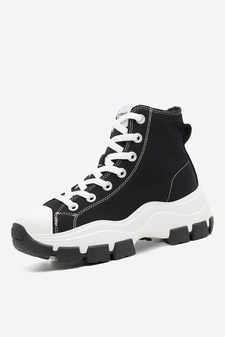 Pantofi pânză Sprandi NEGRU - 5905588760733