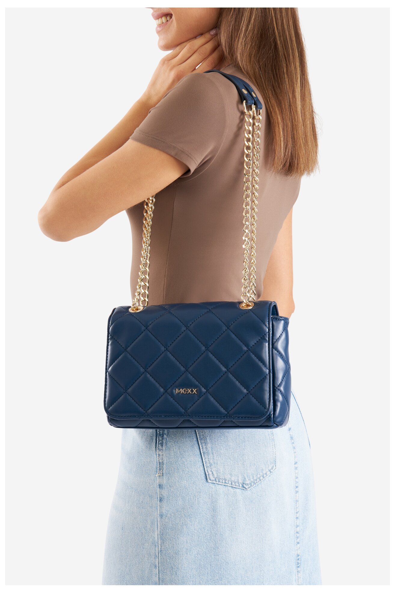 Kézitáska Mexx MEXX-B-008-06 SÖTÉTKÉK