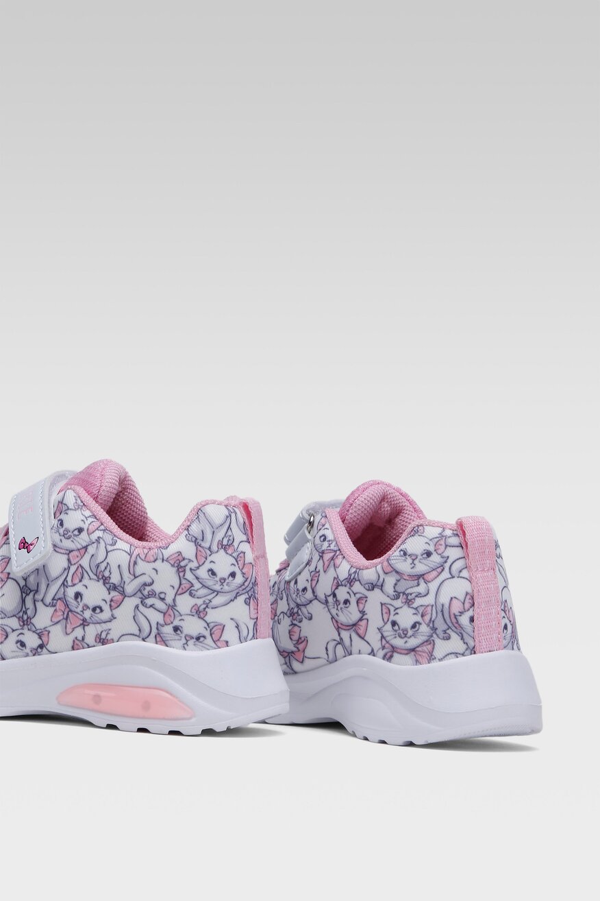 
                Marie Cat - Obuwie sportowe z printem białe - 5903698295664