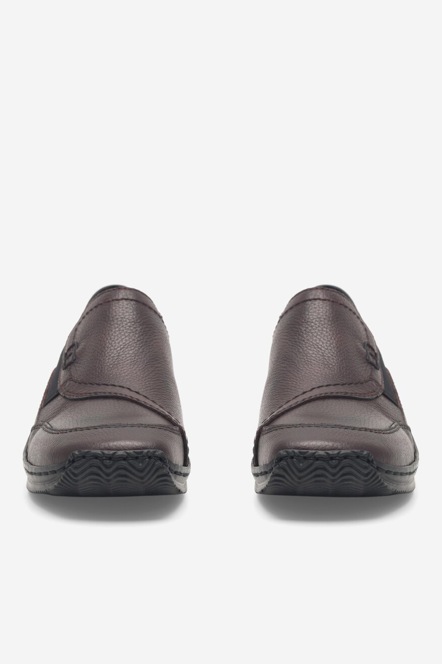 Rieker - Półbuty skórzane - 5904862903262