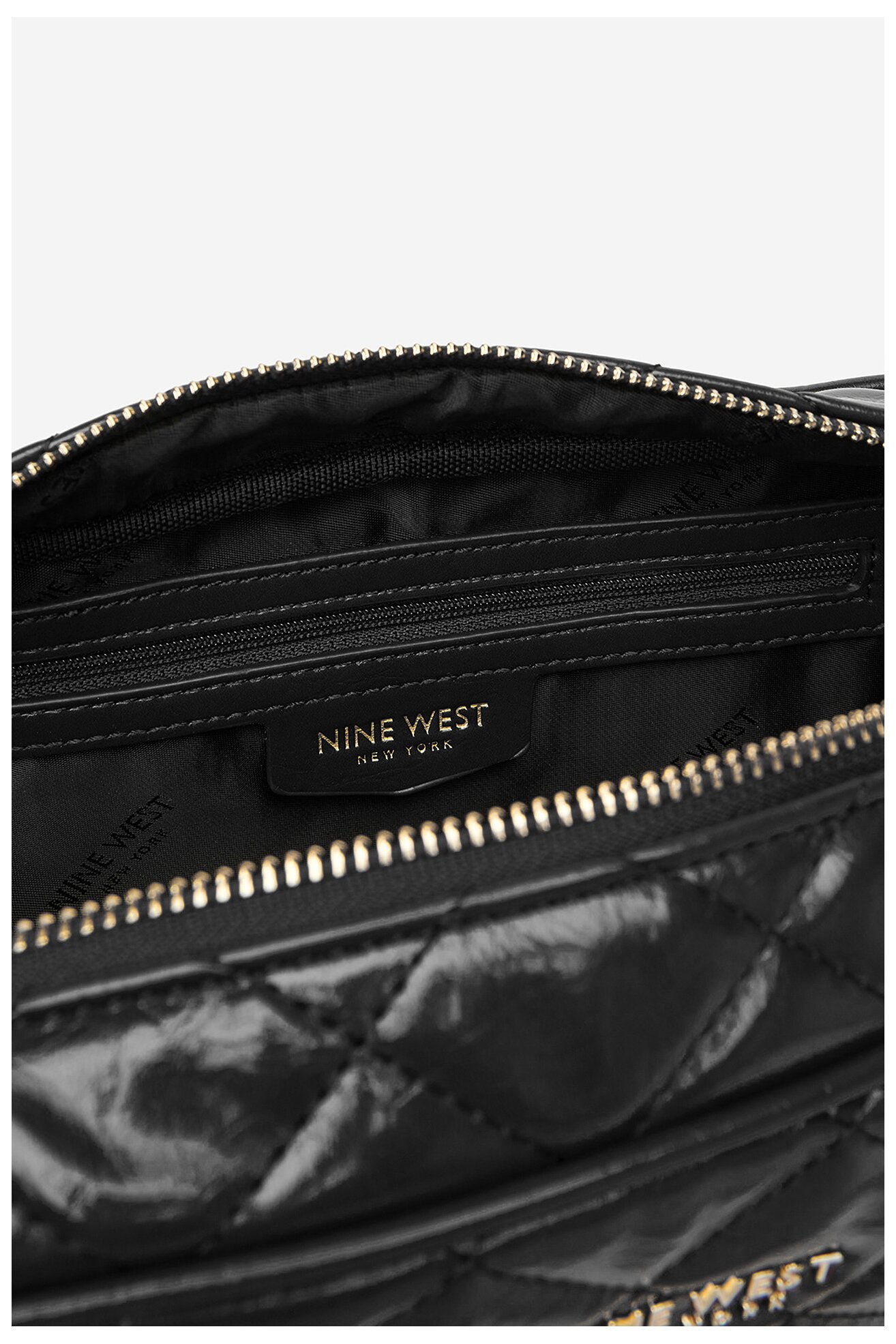 Kézitáska NINE WEST CEO-STACY-LA374-4067 FEKETE