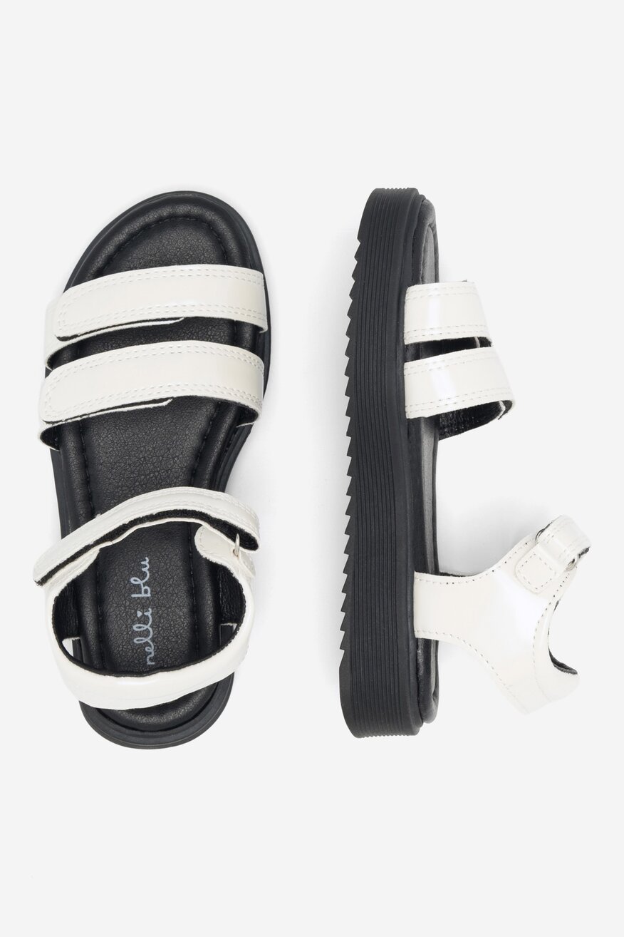 
                Nelli Blu - Sandały na rzepy - 5904862763262