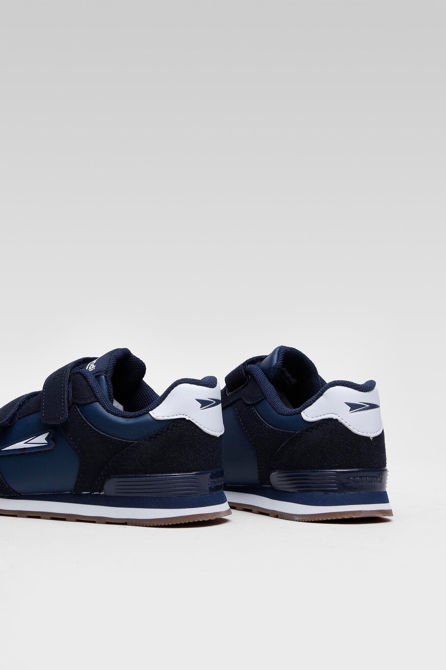 Sprandi - Obuwie sportowe granatowe na rzep - 5903698798165