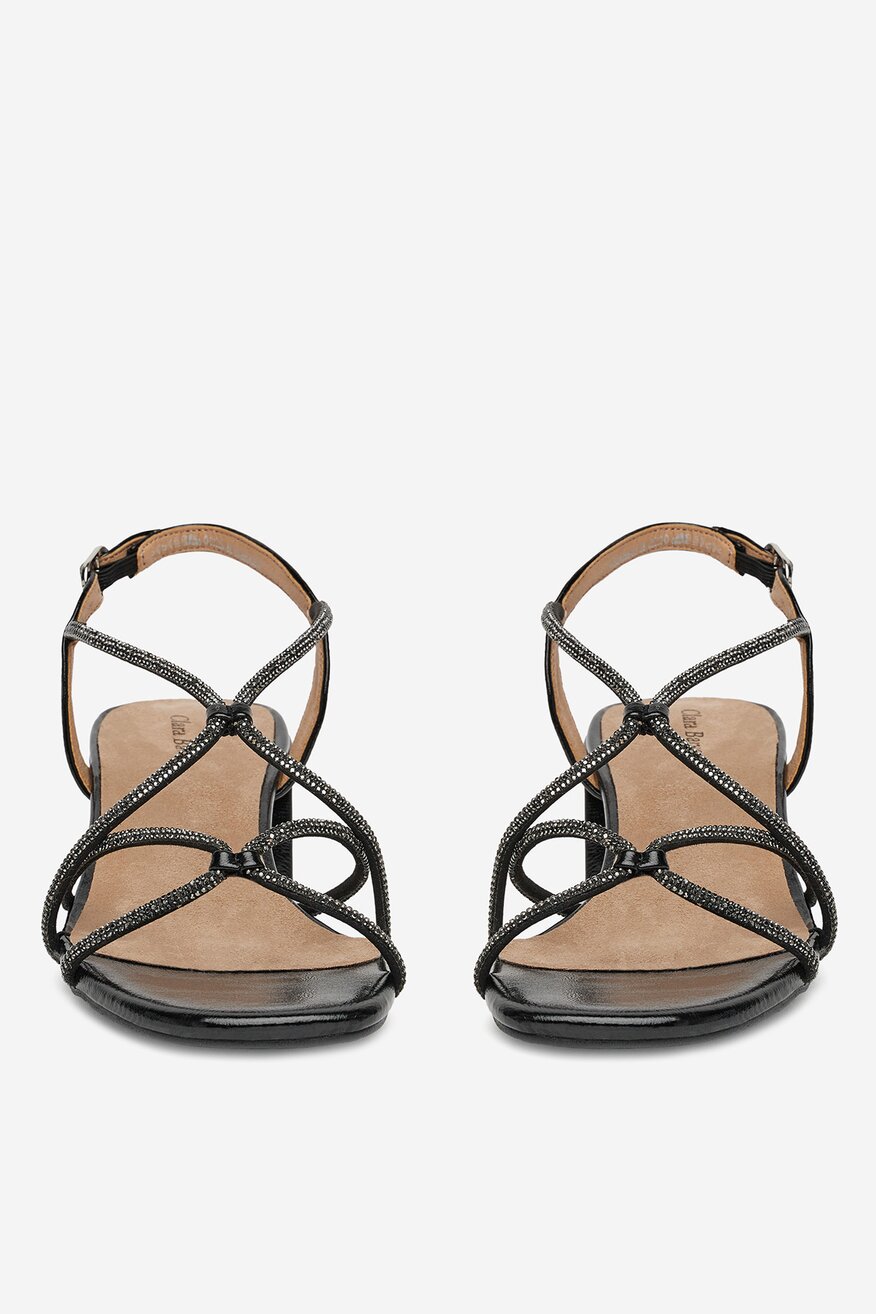 Sandály Clara Barson ČERNÁ - 5903698730097