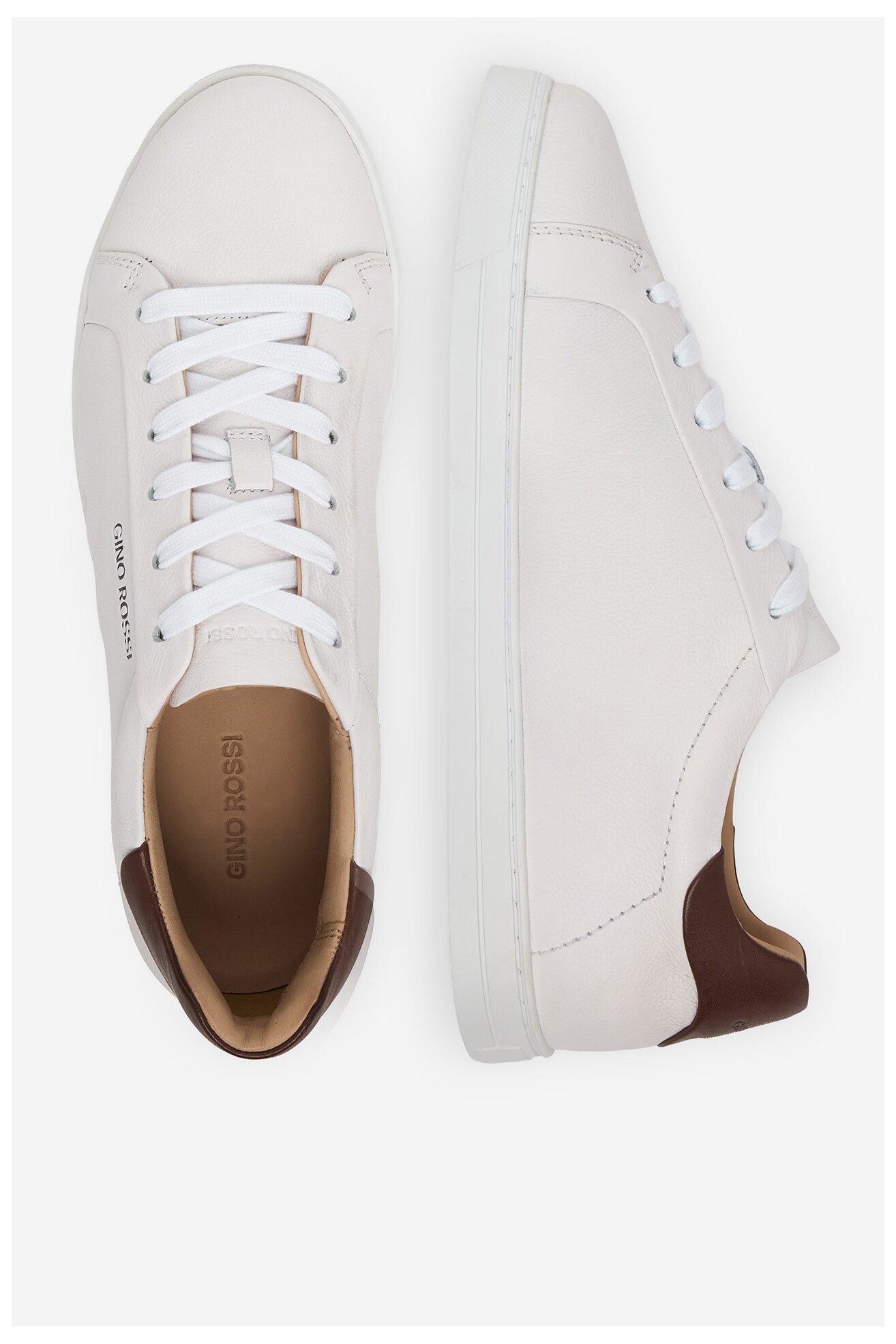 Половинки обувки Gino Rossi CEO-OTSEGO-03 MI08 БЯЛ