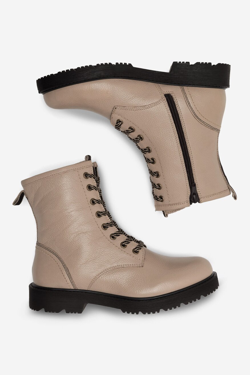 Lasocki - Trzewiki skórzane ocieplane - 5904862996264
