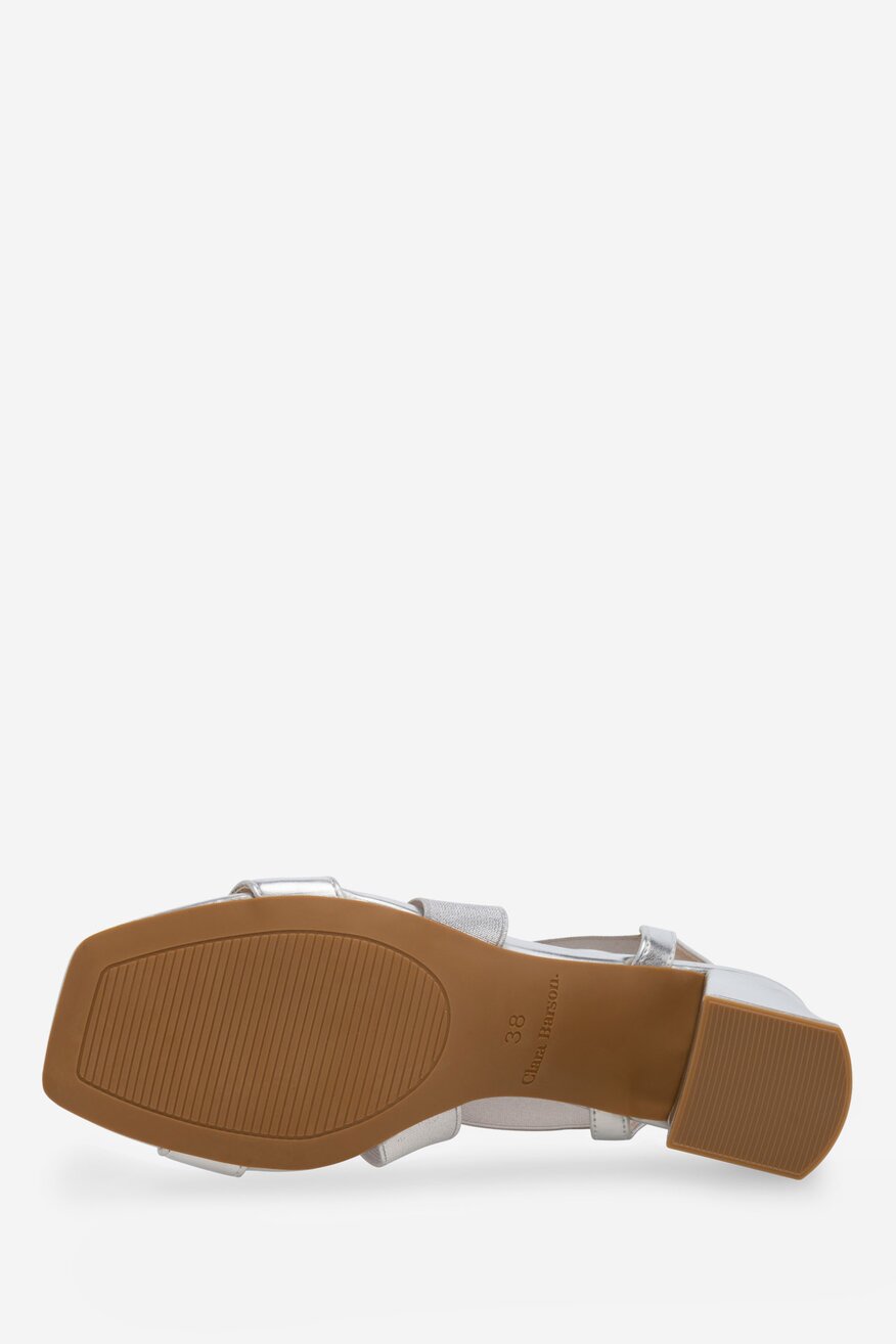 Сандали Clara Barson СРЕБРИСТ - 5905588573852