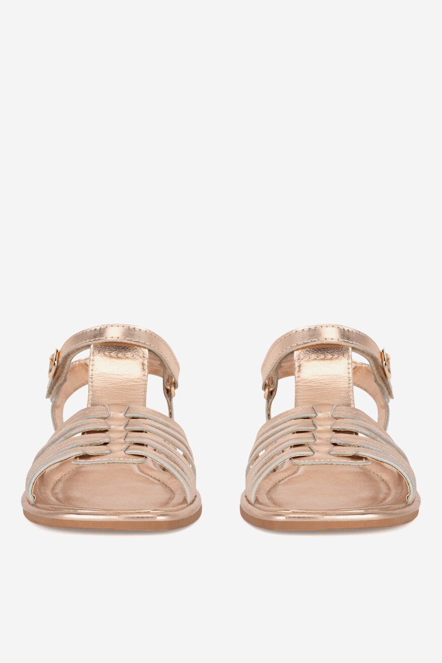 Badura - Sandały skórzane - 5905588526704