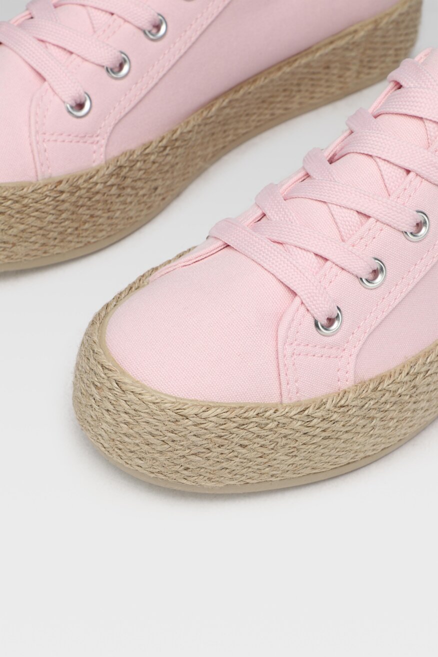 
                Espadrile Jenny Fairy ROZE - 5903698578033