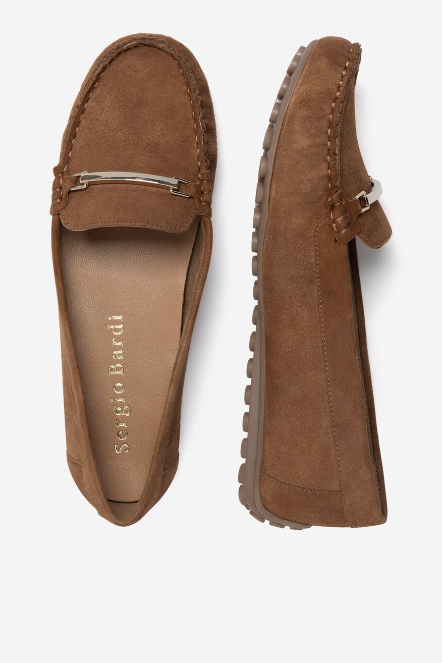 
                Sergio Bardi - Mokasyny zamszowe - 5905588519089