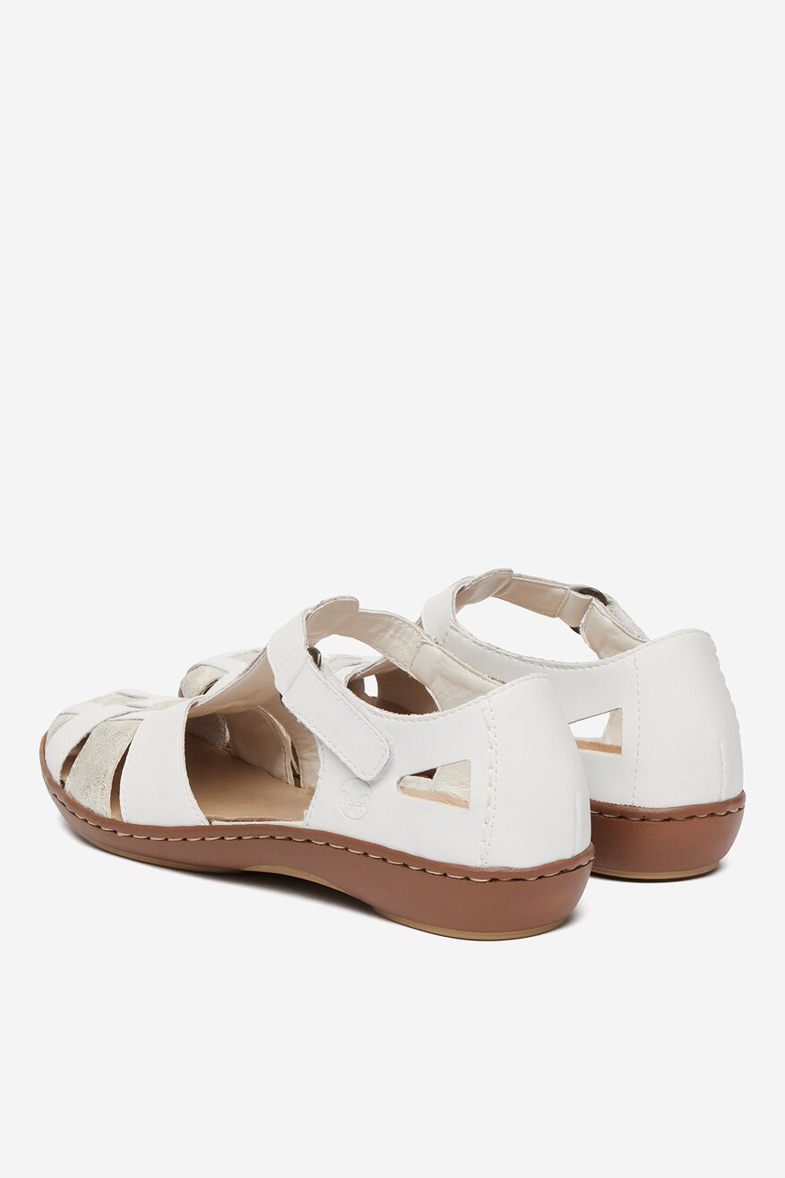 
                Rieker - Sandały skórzane - 5906751833742