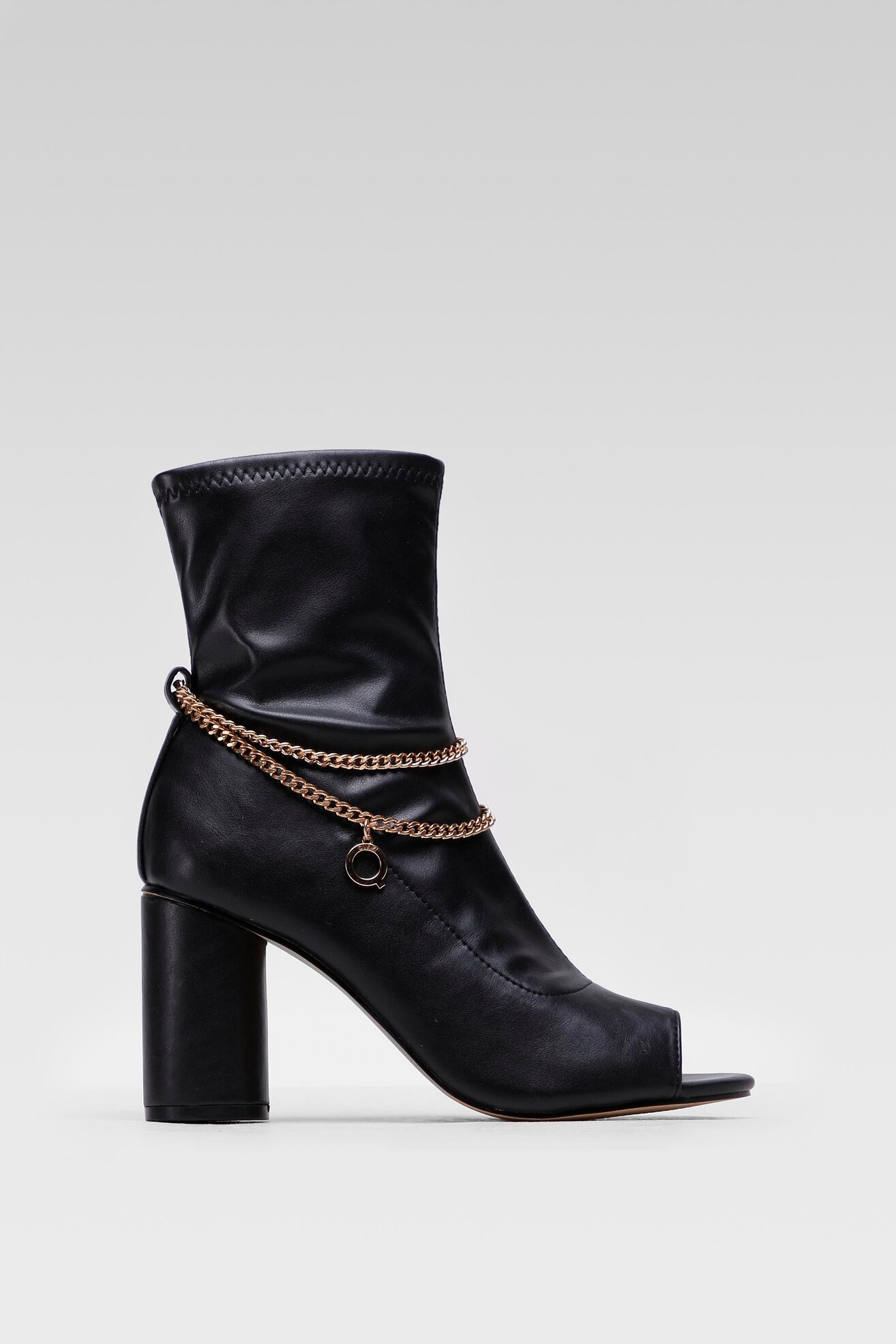 Botki Quazi LS5489-07 Czarny