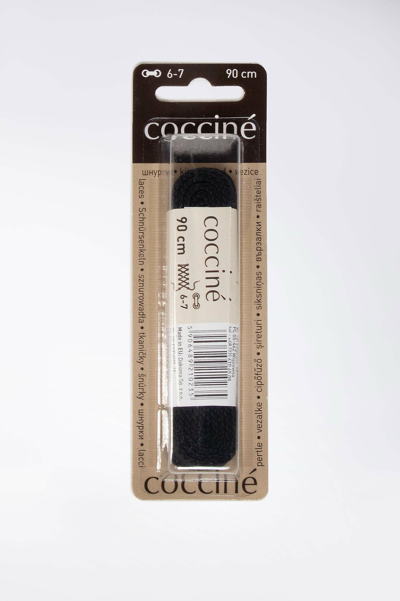 Pertle Coccine COCCINE SZNUROWADŁA 090 CM 7B CRNA