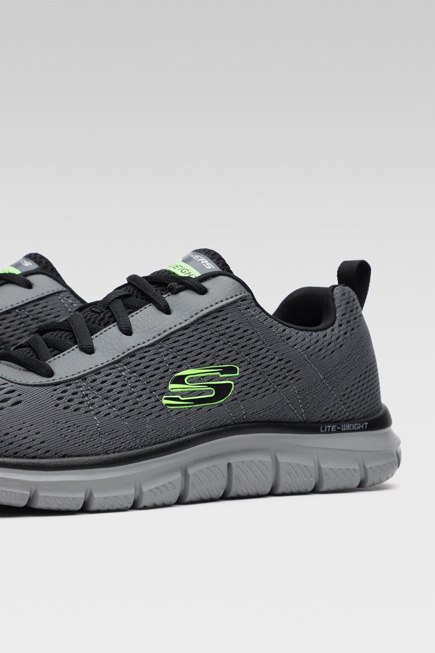 
                Skechers - Obuwie sportowe szare sznurowane - 5903698901848