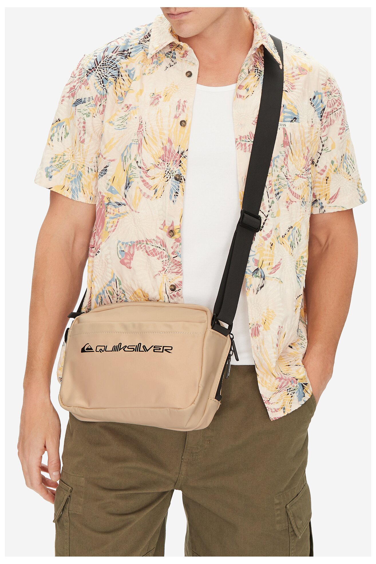 Férfi táska QUIKSILVER QUIC-M-005-07 BÉZS