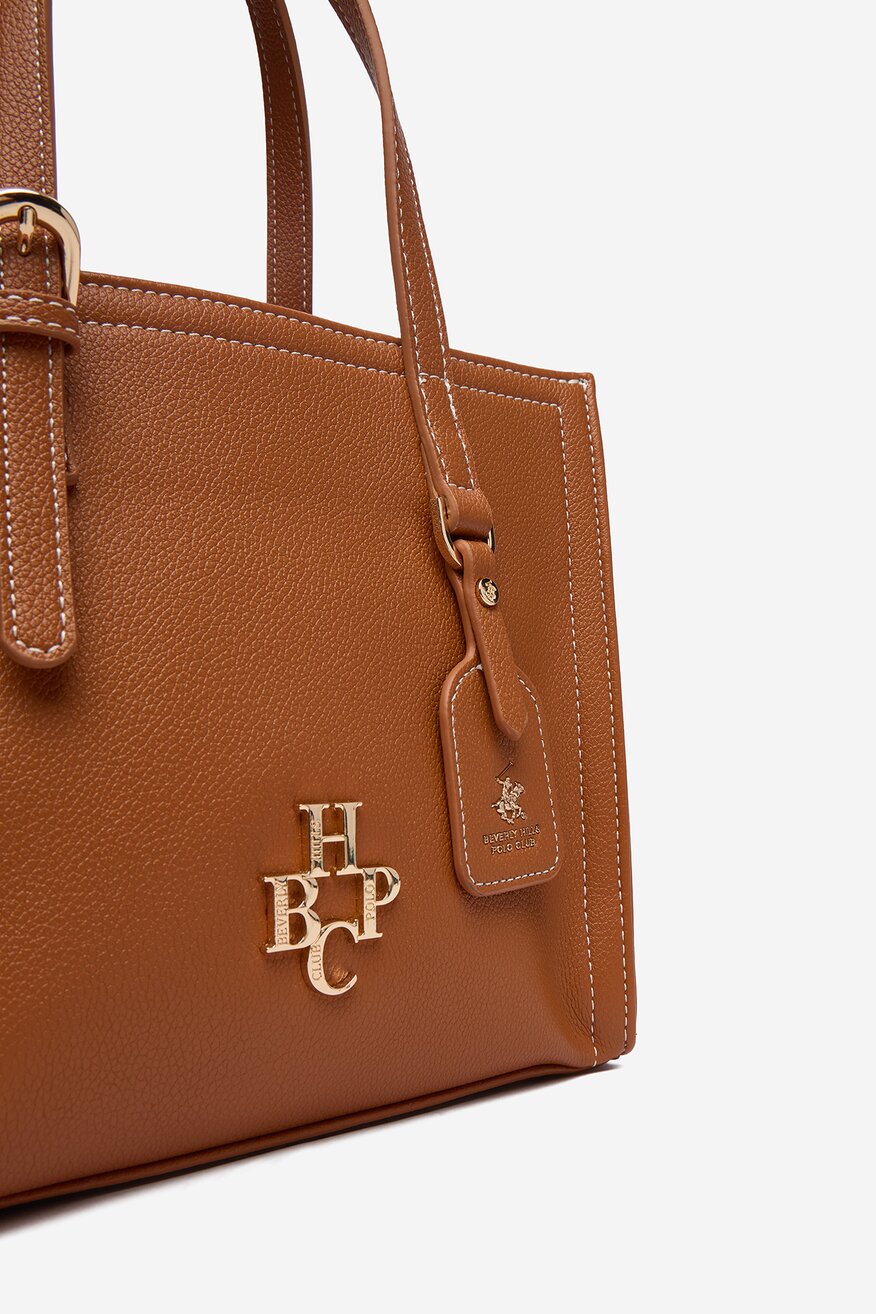 
                Дамска чанта Beverly Hills Polo Club КАМЕЛ - 5906751598320