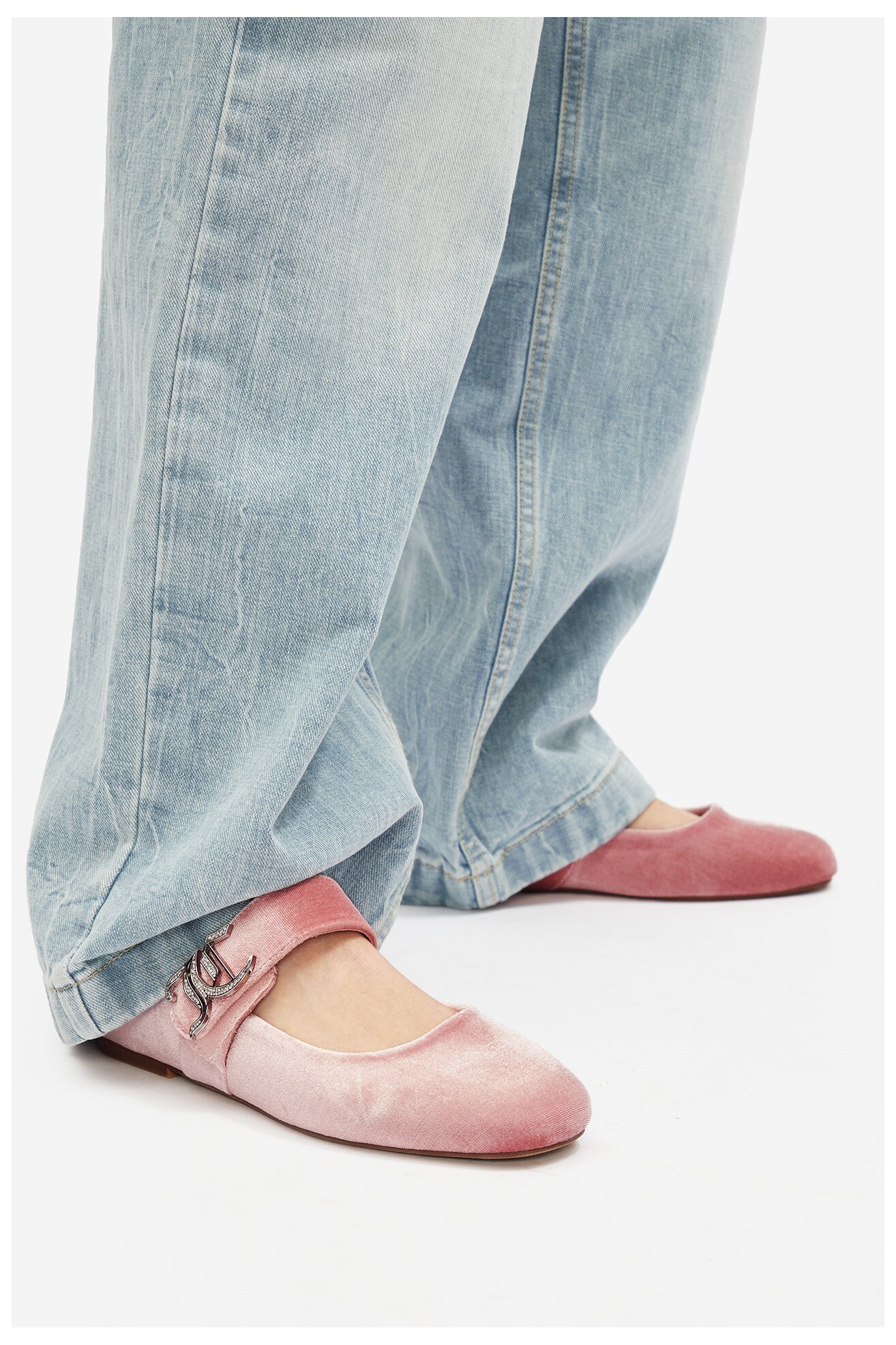 Baleriny Juicy Couture WS23499-01A VILÁGOS RÓZSASZÍN