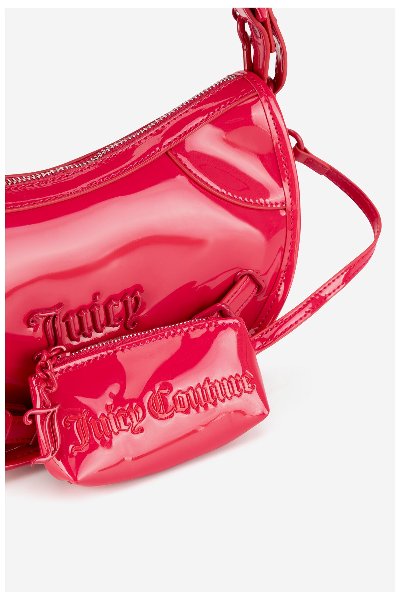 Дамска чанта Juicy Couture BIJXT5460WVP ТЪМНОРОЗОВ