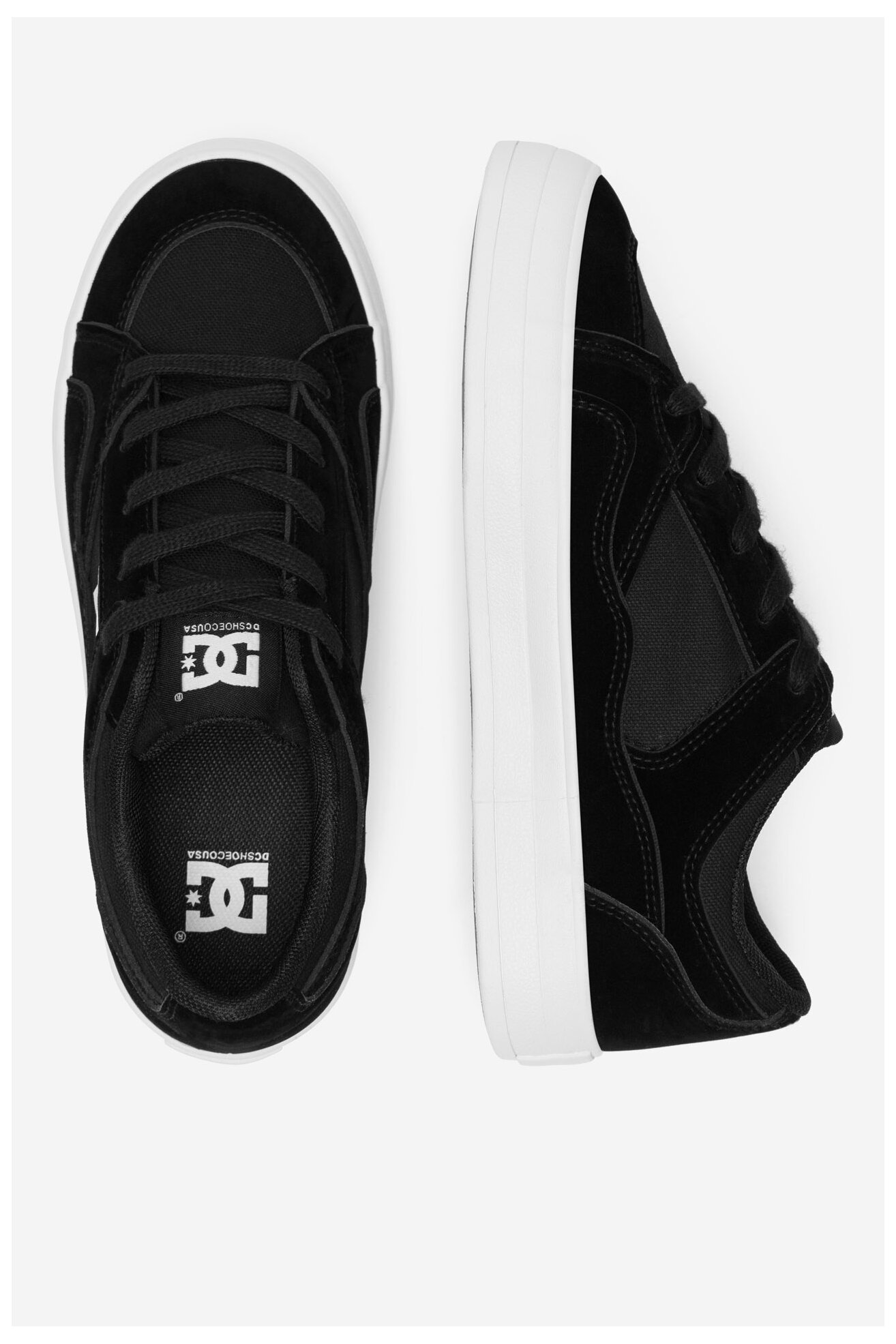 Pantofi pânză DC Shoes WFA3035-1 NEGRU