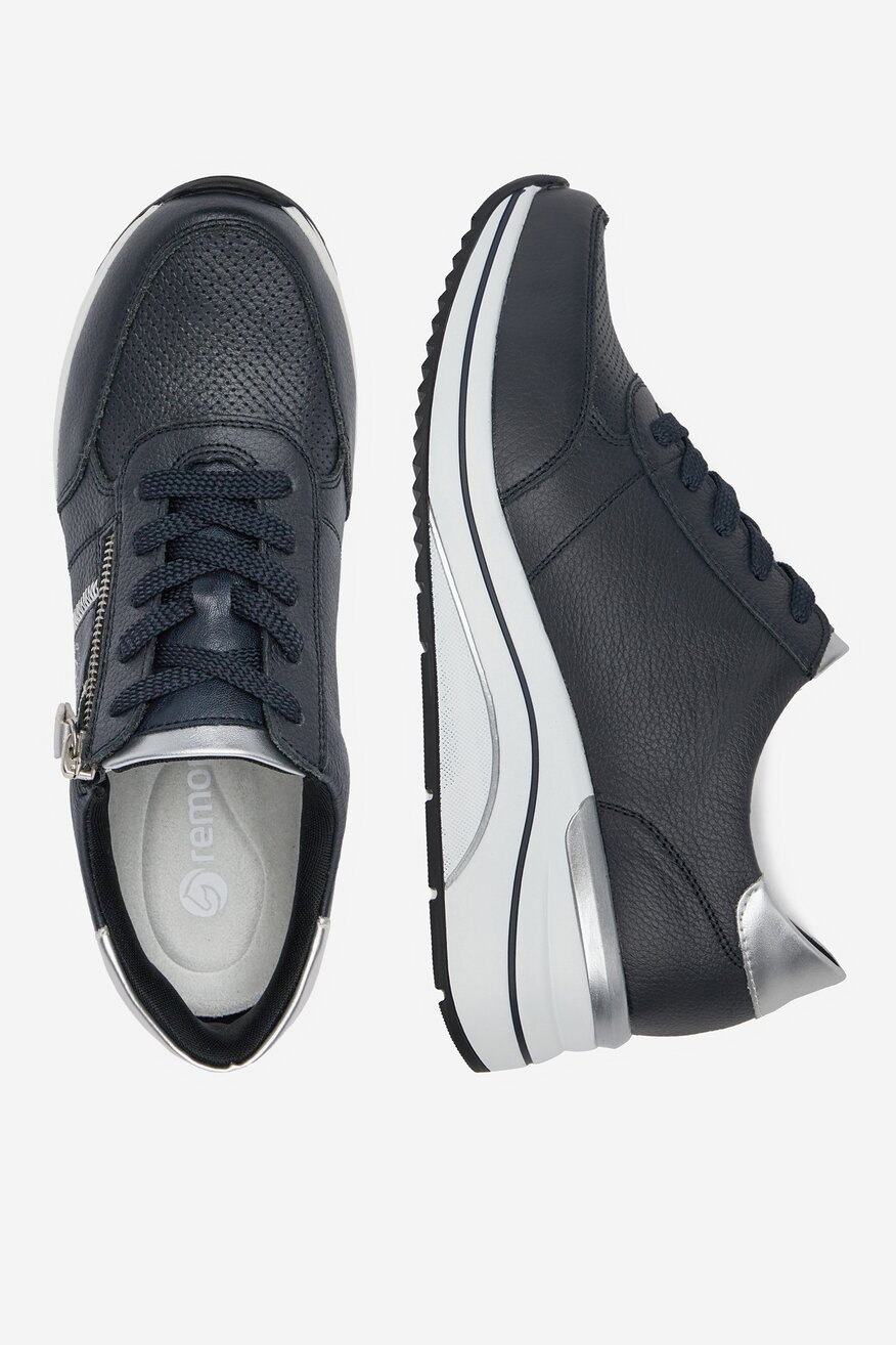 Remonte - Sneakersy skórzane - 2230074043124