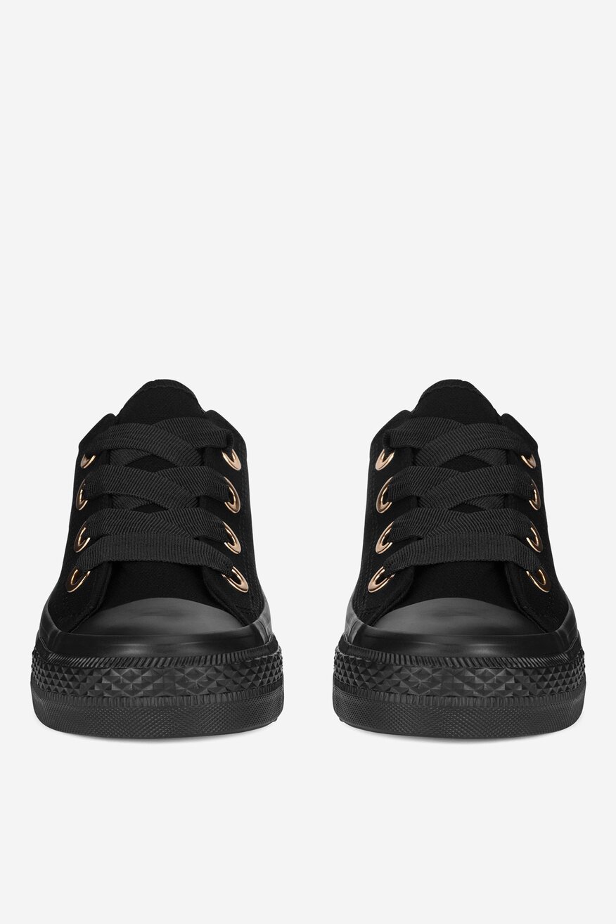 
                Vászoncipő Jenny Fairy FEKETE - 5905588793724