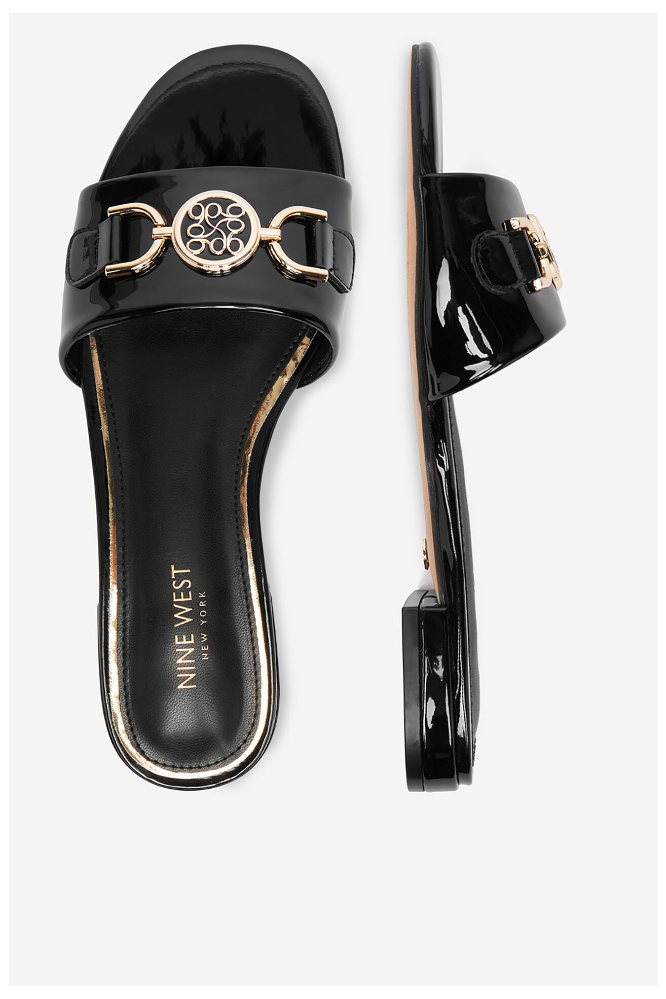 Шльопанець NINE WEST CEO-LS6445-01 ЧОРНИЙ