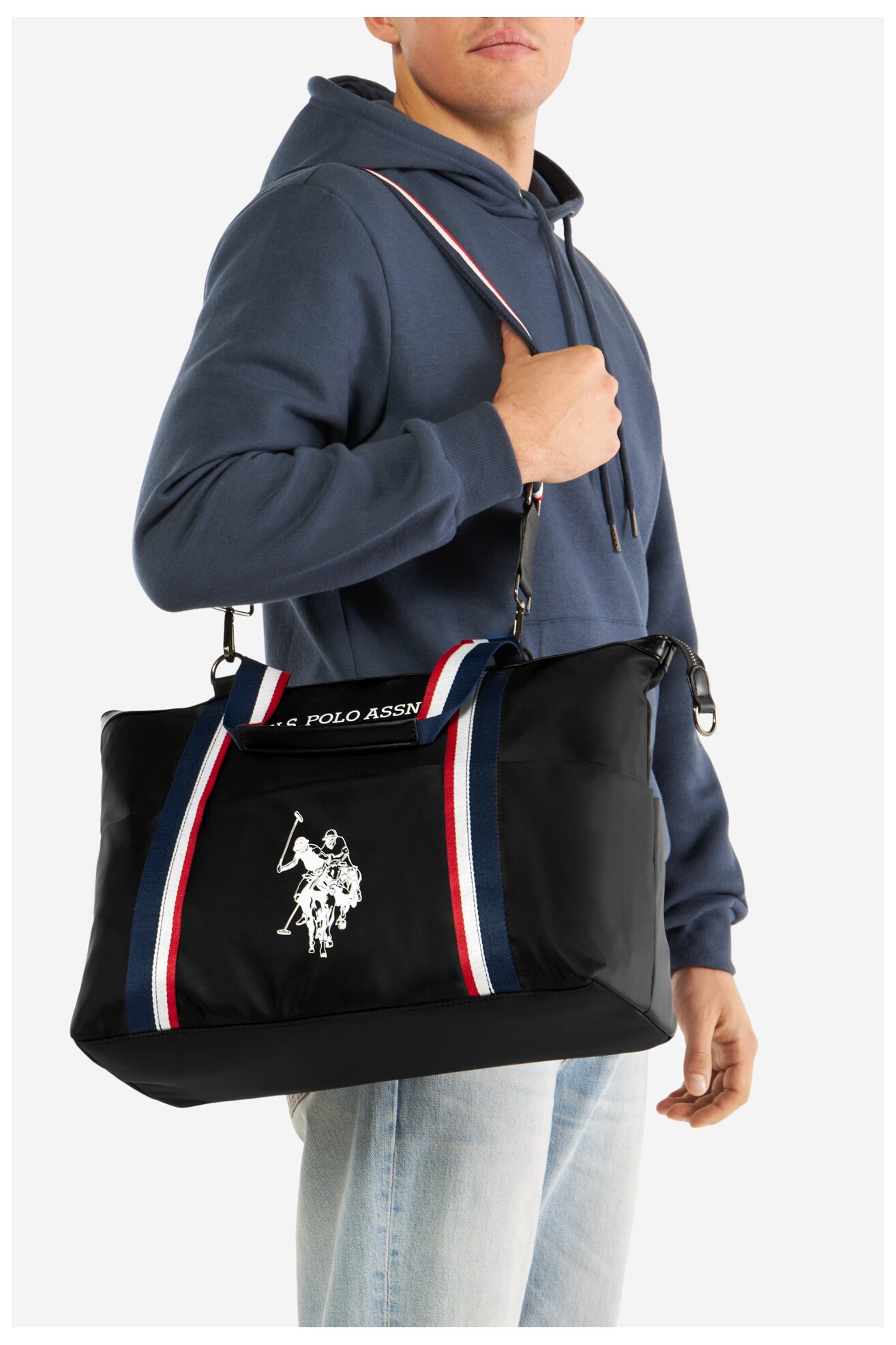 Putna torba U.S. POLO ASSN. BEUXT6359WIP CRNA