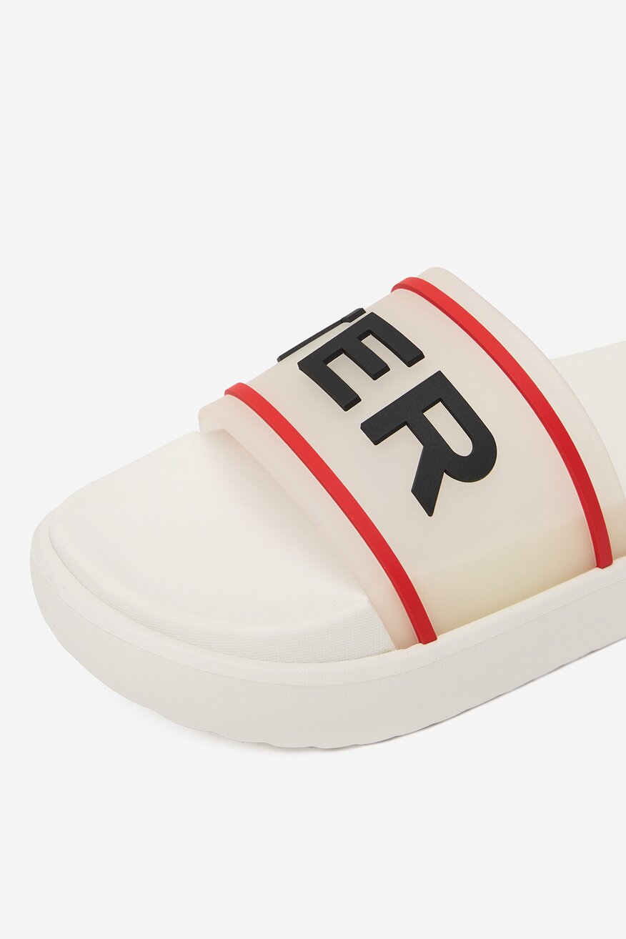 
                Papuče HUNTER BELA - 5906751261828