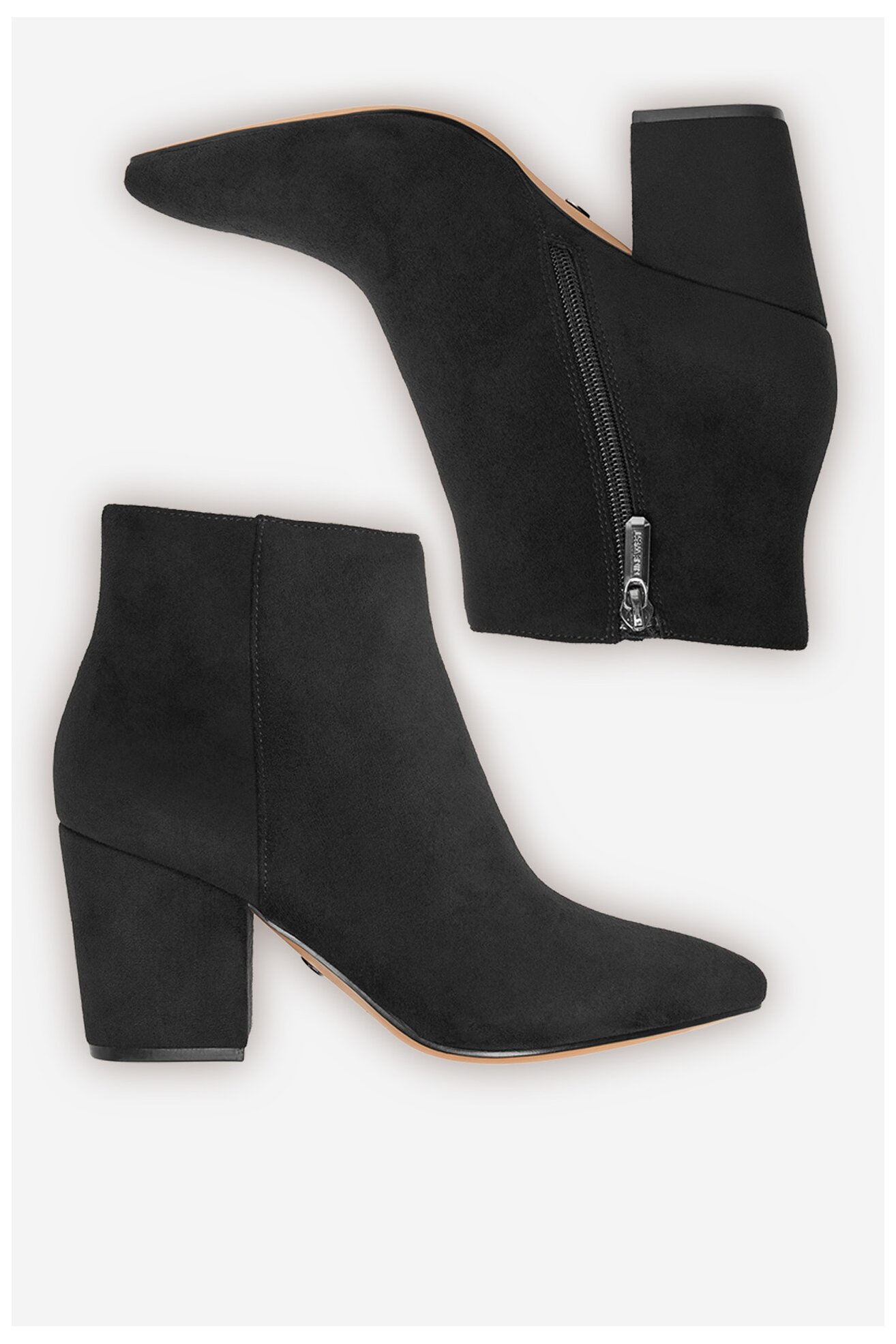 Bokacsizma NINE WEST CEO-ZAKIA-01 FEKETE