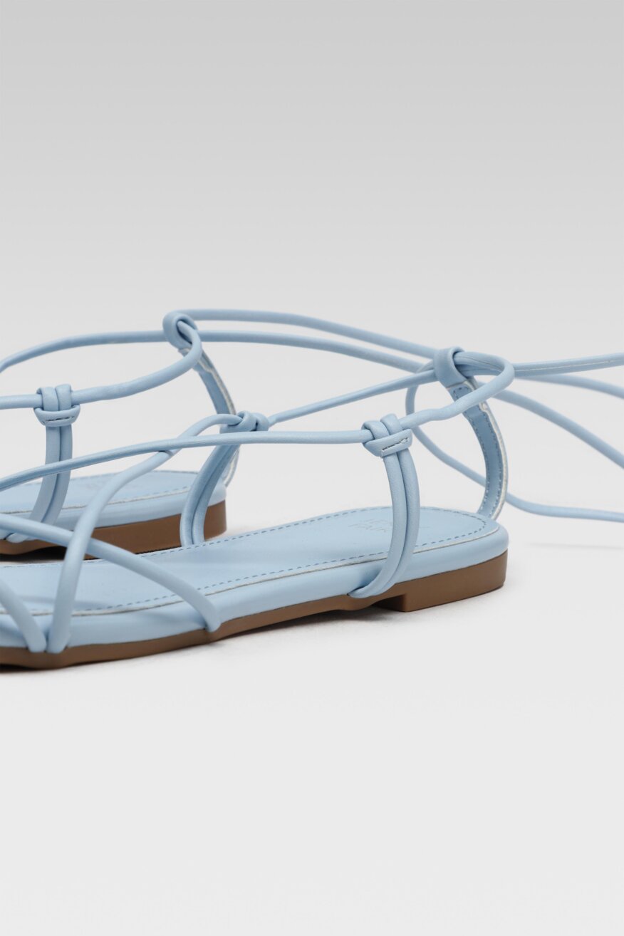 
                Jenny Fairy - Sandały rzymianki niebieskie - 5903698672779