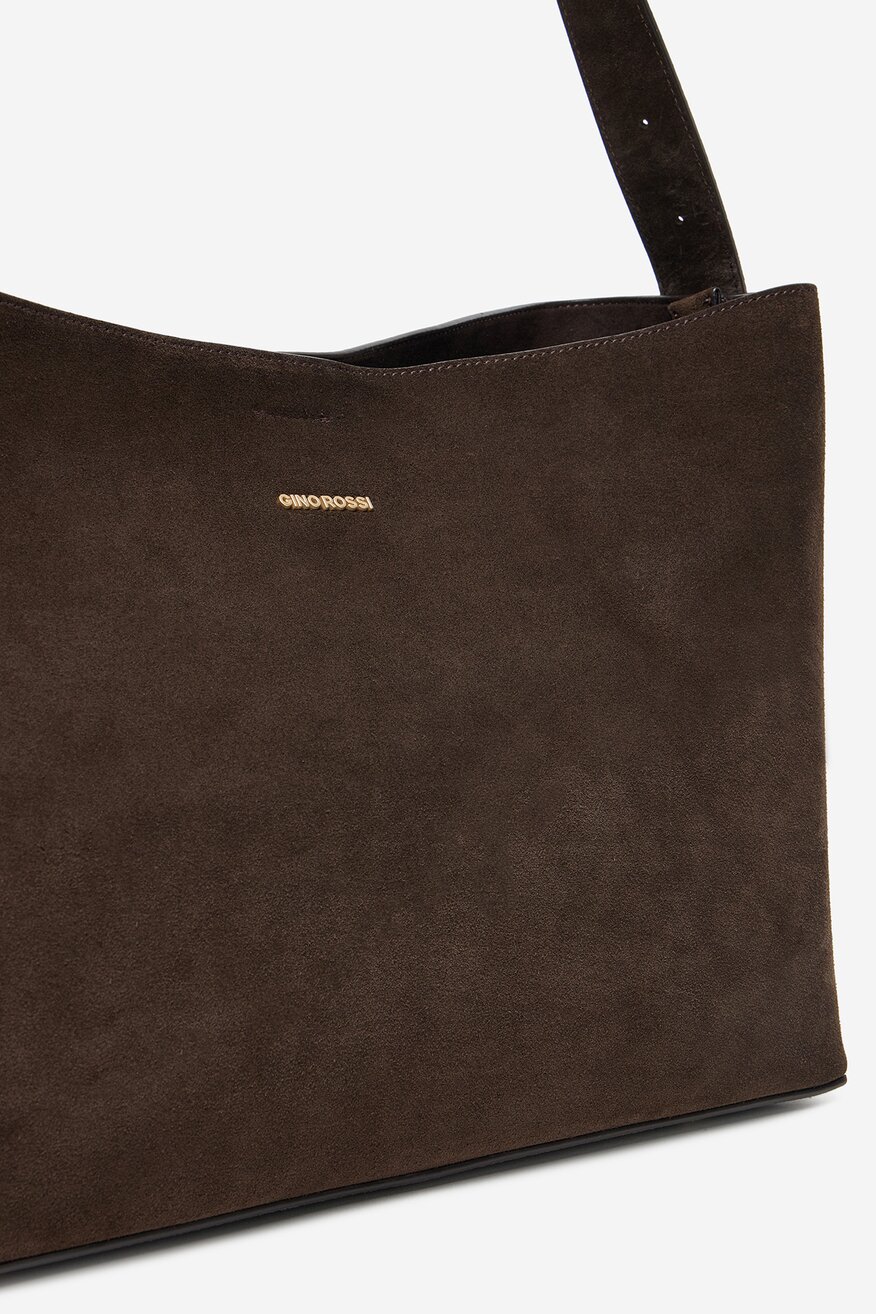 Дамска чанта Gino Rossi КАФЯВ - 5906751377154