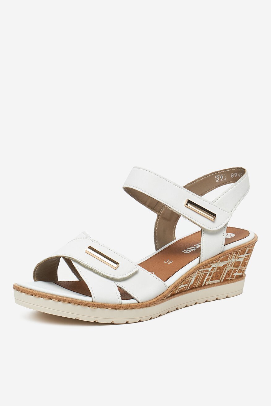 
                Remonte - Sandały skórzane - 5906751739389