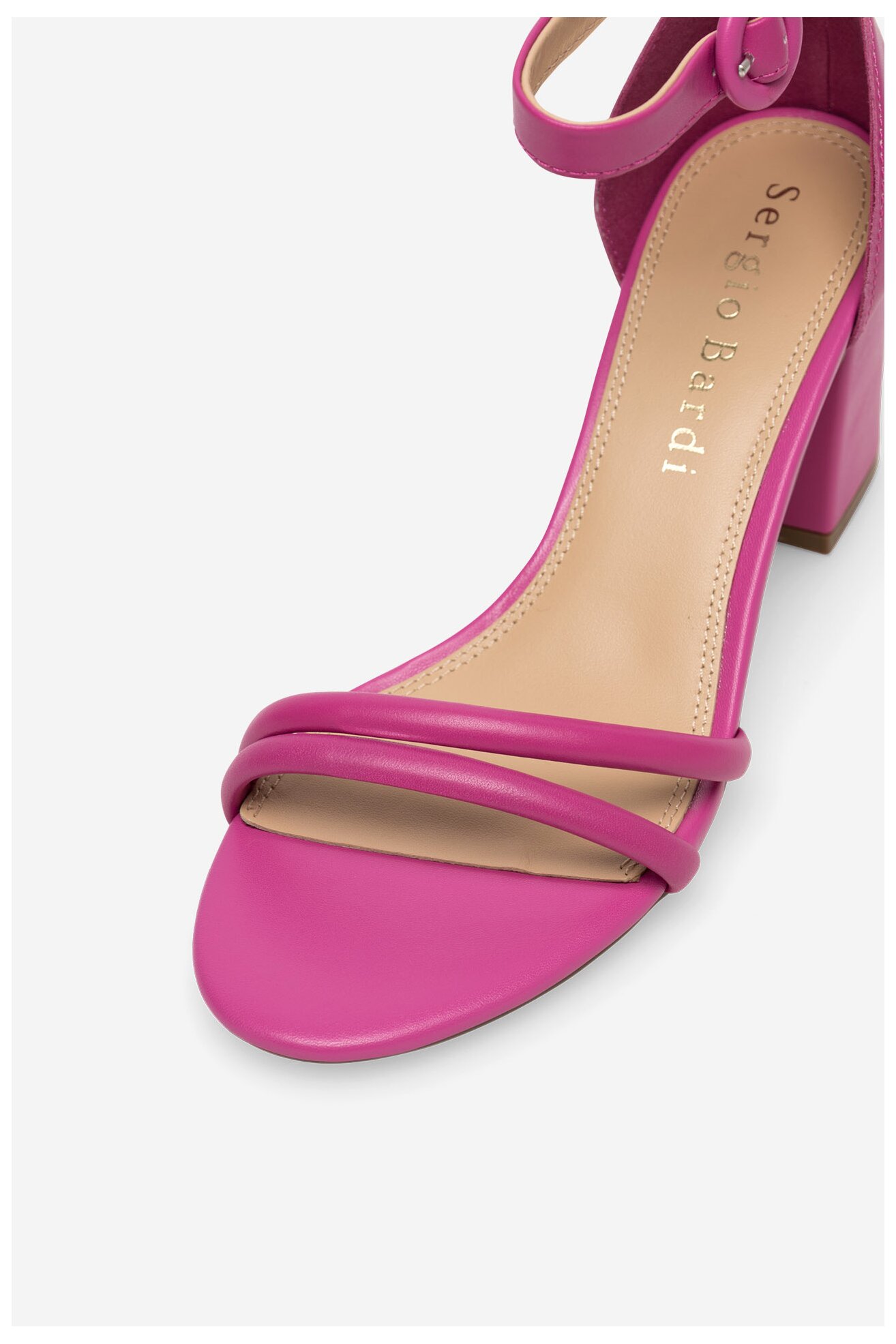 Sandały Sergio Bardi WYL3800-1Z-SB Różowy ciemny