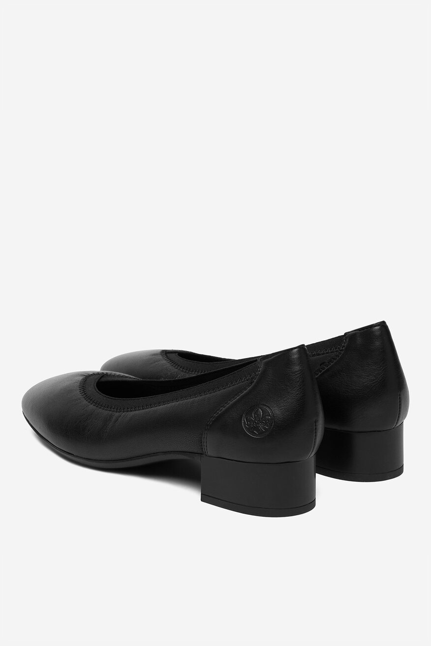 
                Елегантни обувки Rieker ЧЕРЕН - 5906751482612