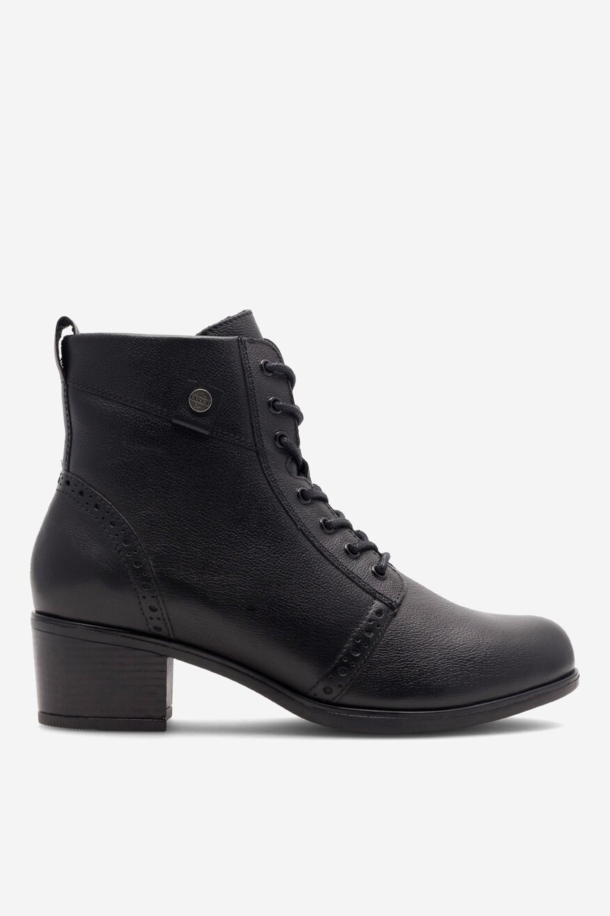 Lasocki - Trzewiki skórzane na słupku - 5904862933788