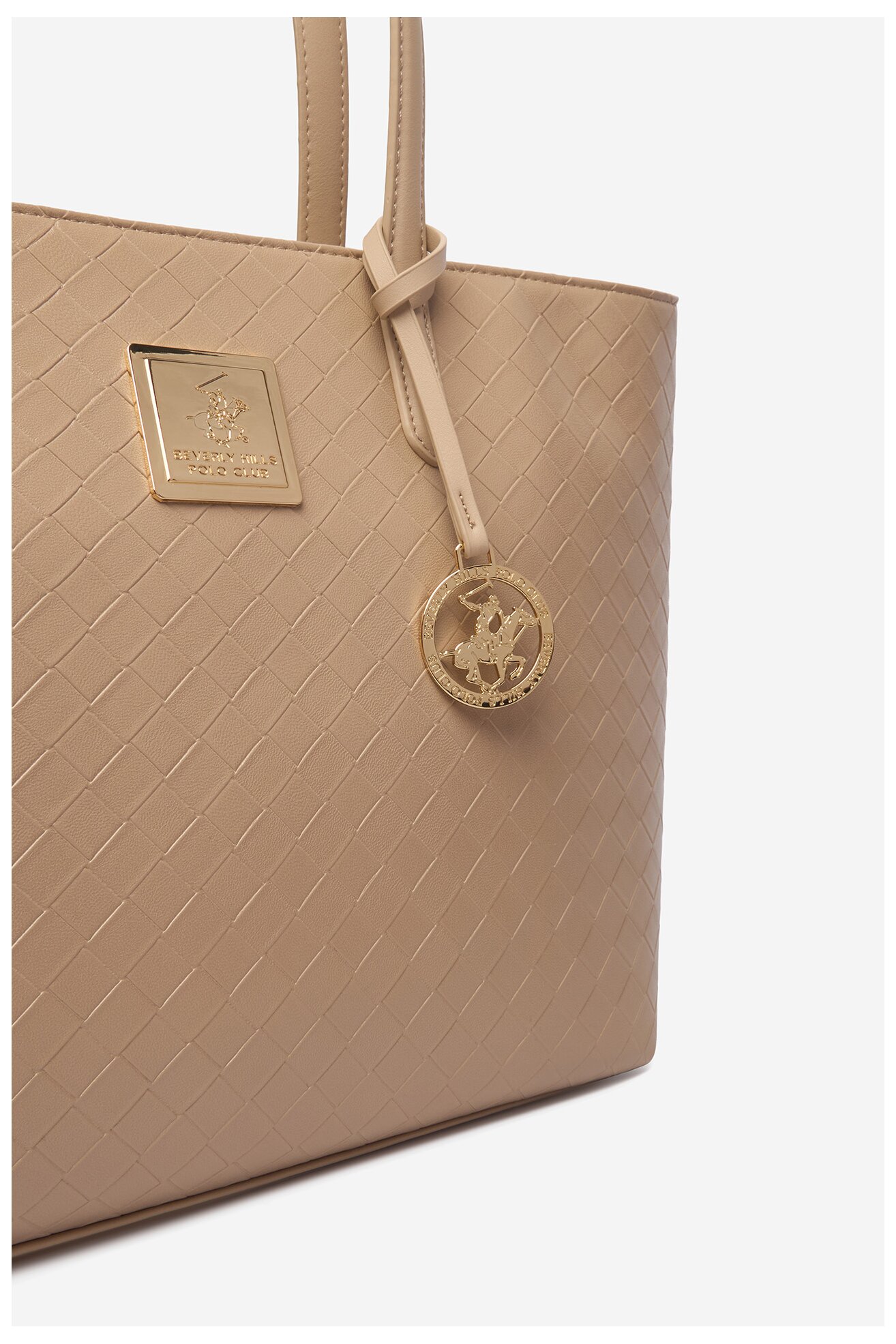 Torebka Beverly Hills Polo Club CEO-BHPC-L-008-09 Beżowy