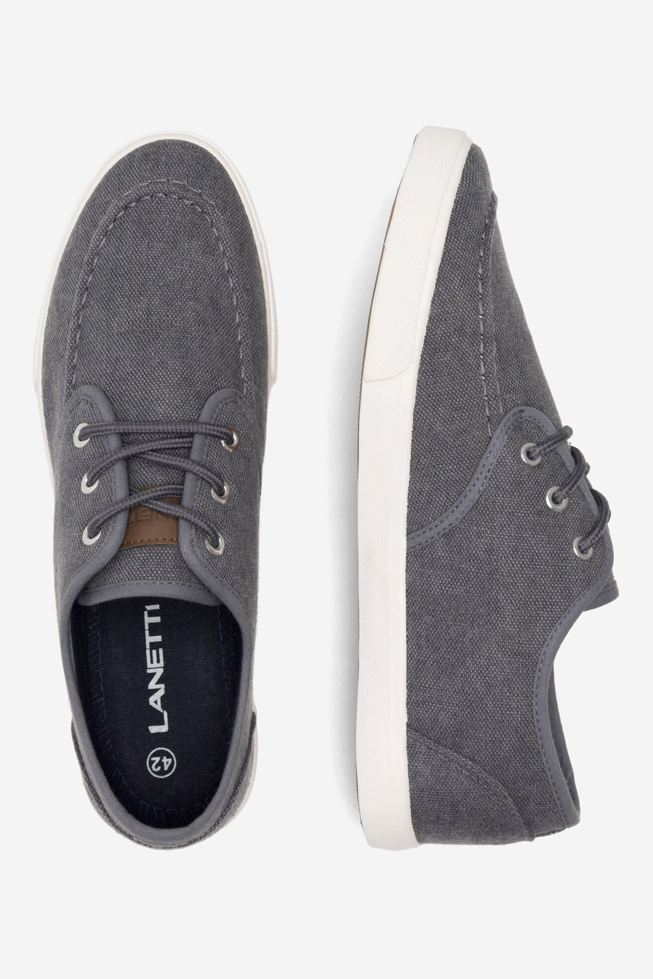 Trampki Lanetti MF1525-12 Jeansowy