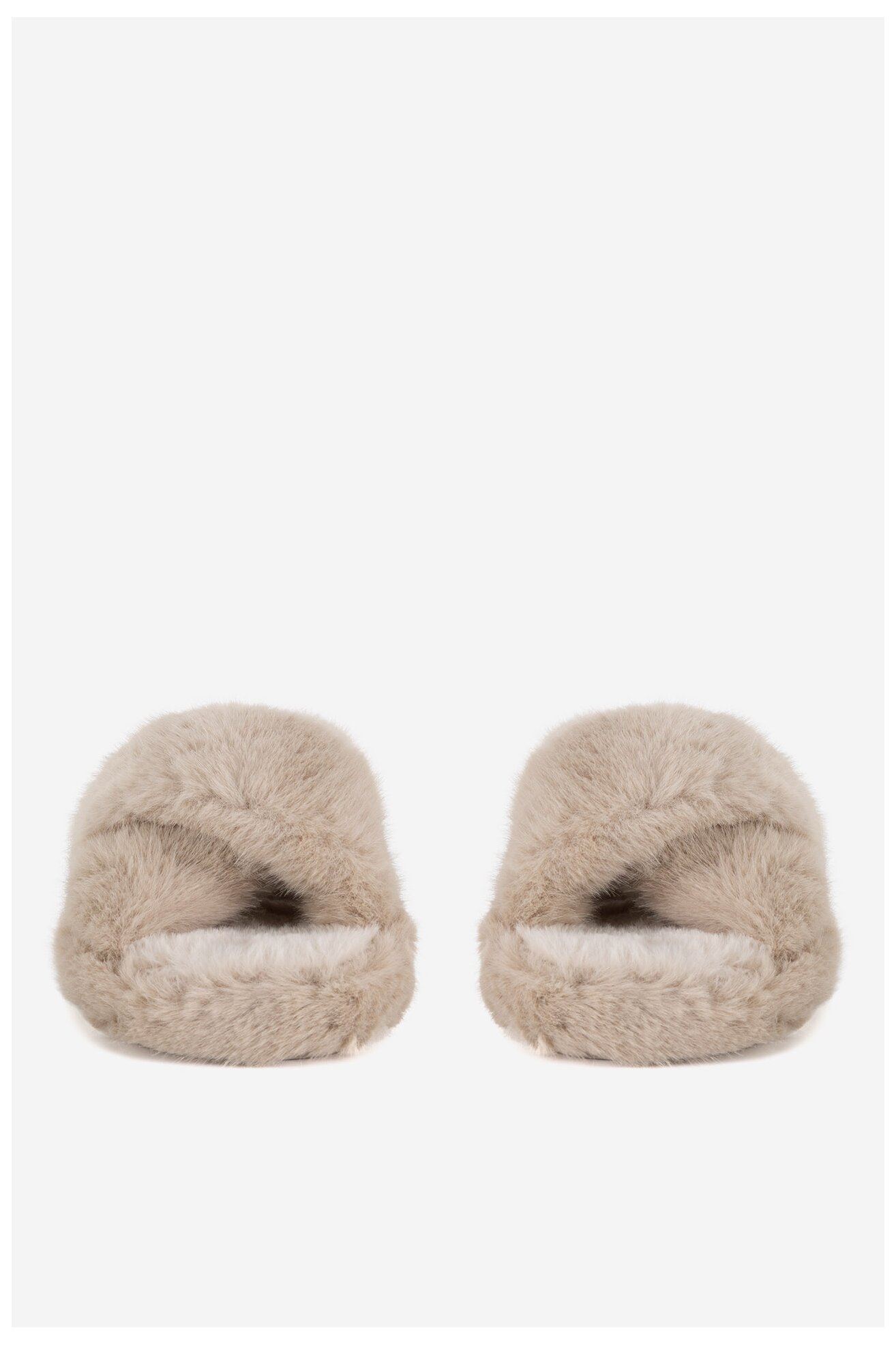 Kapcie DeeZee P4194523 Beżowy ciemny