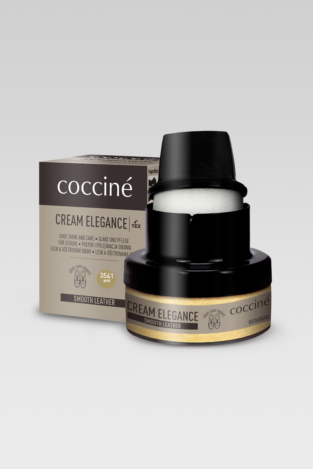 Kosmetyki do obuwia Coccine CREAM ELEGANCE 50 ML Złoty