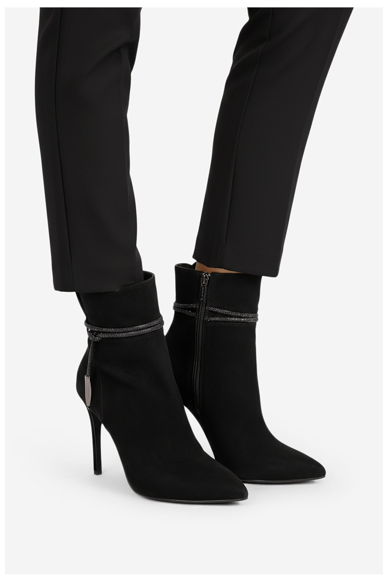 Botki EVA MINGE EO-EVA-H1092-1 Czarny