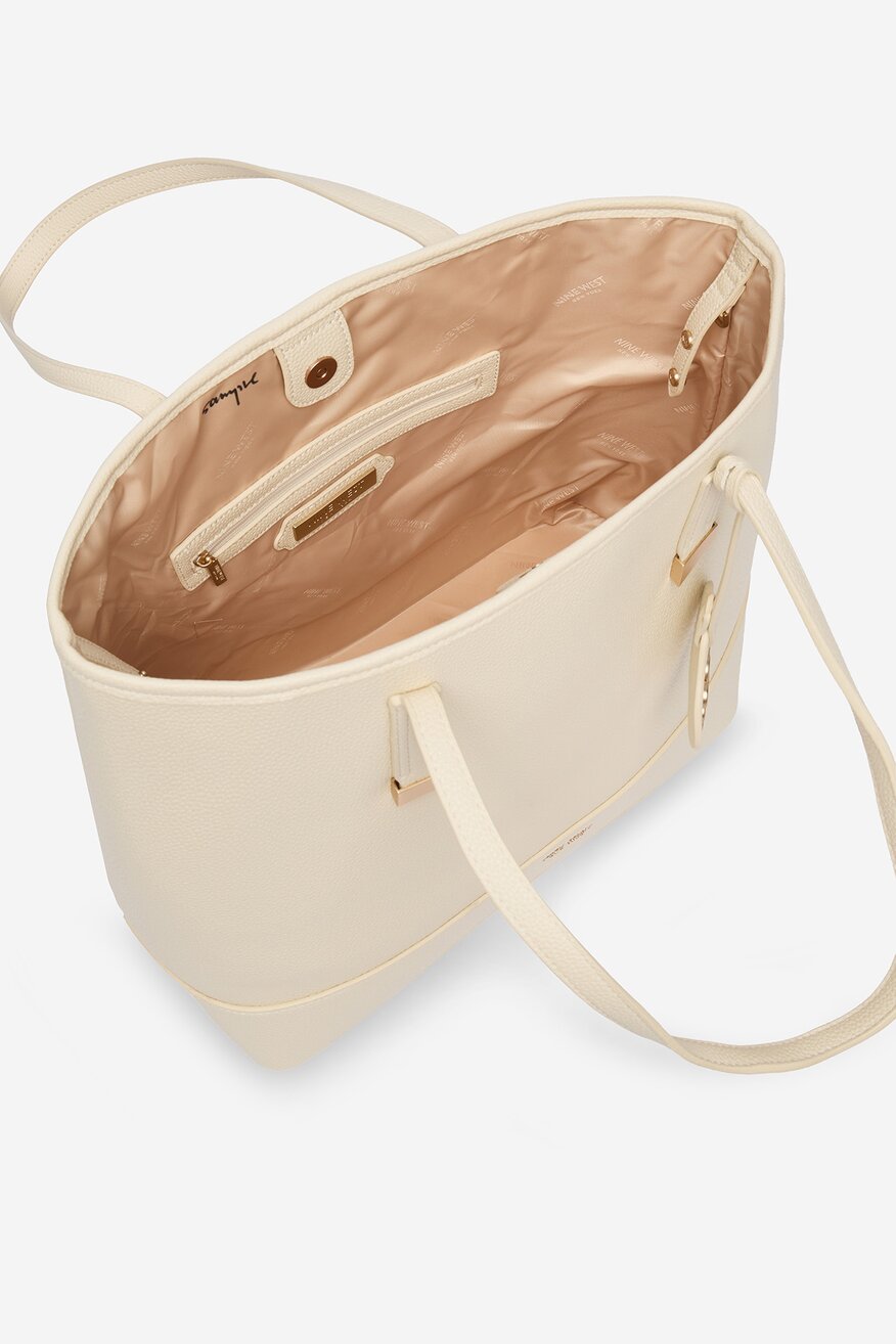 
                Дамска чанта NINE WEST СЛОНОВА КОСТ - 5906751543962