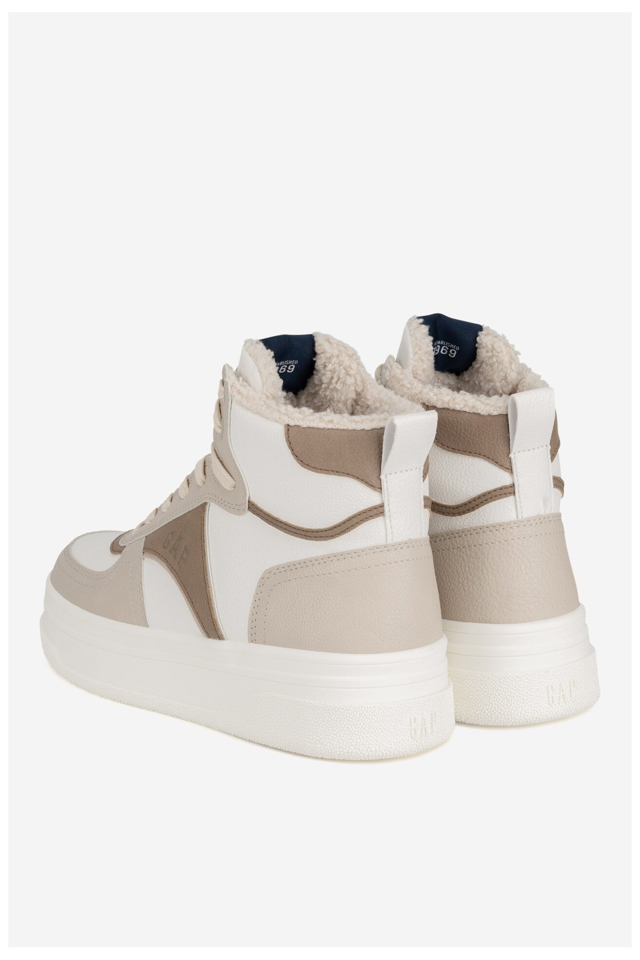 Trzewiki GAP PARADISE CUP MID W GP514035AW-SAOF Beżowy